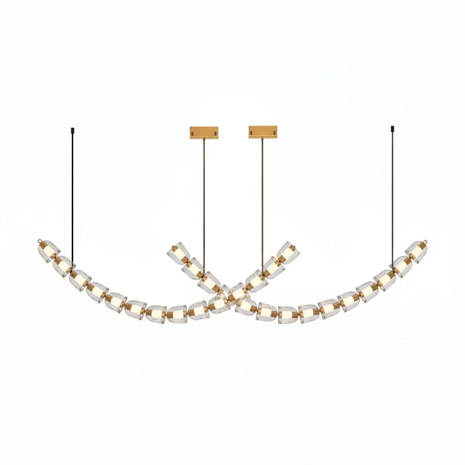 Gabriel Gold Crystal Chandelier - Image 123