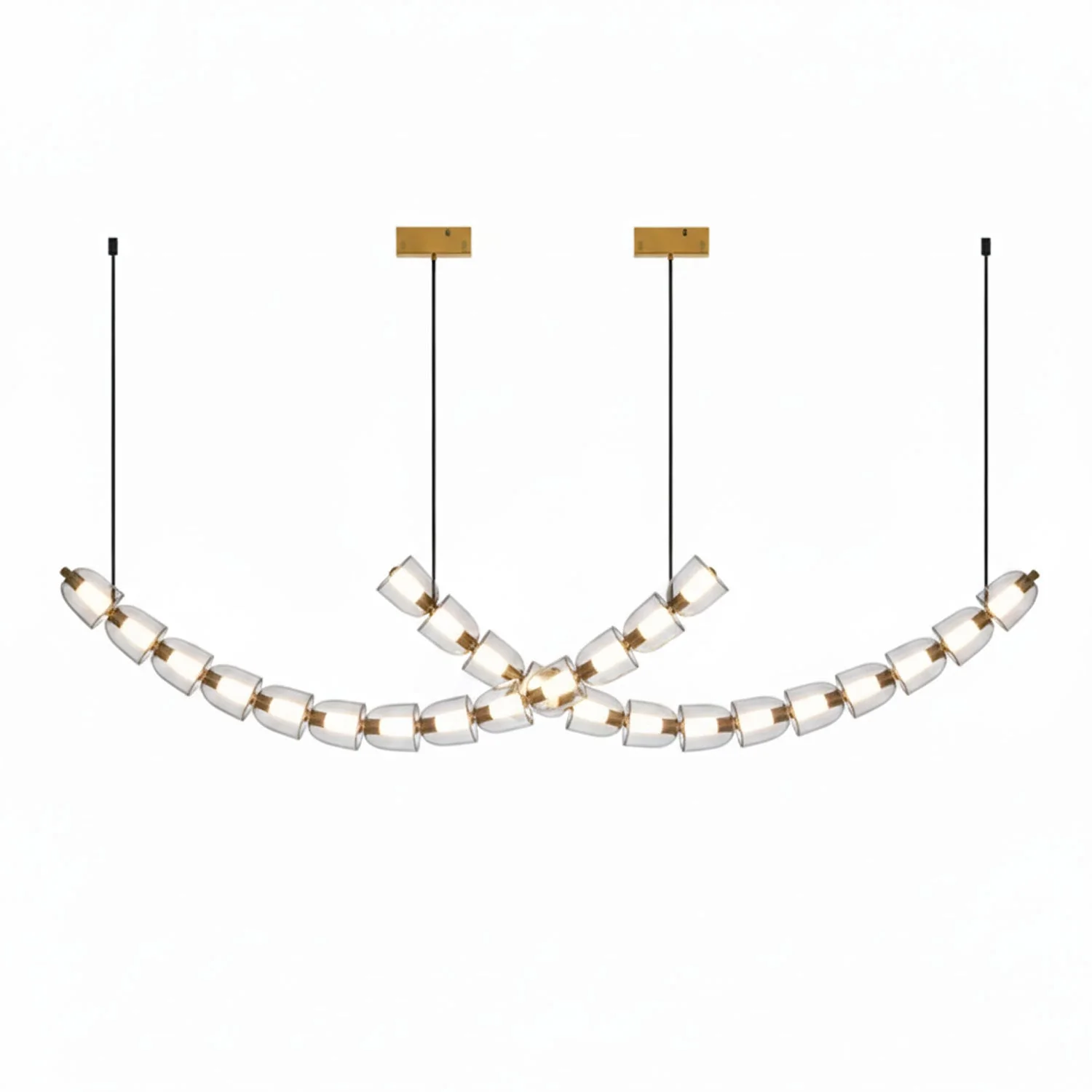 Gabriel Gold Crystal Chandelier - Image 124