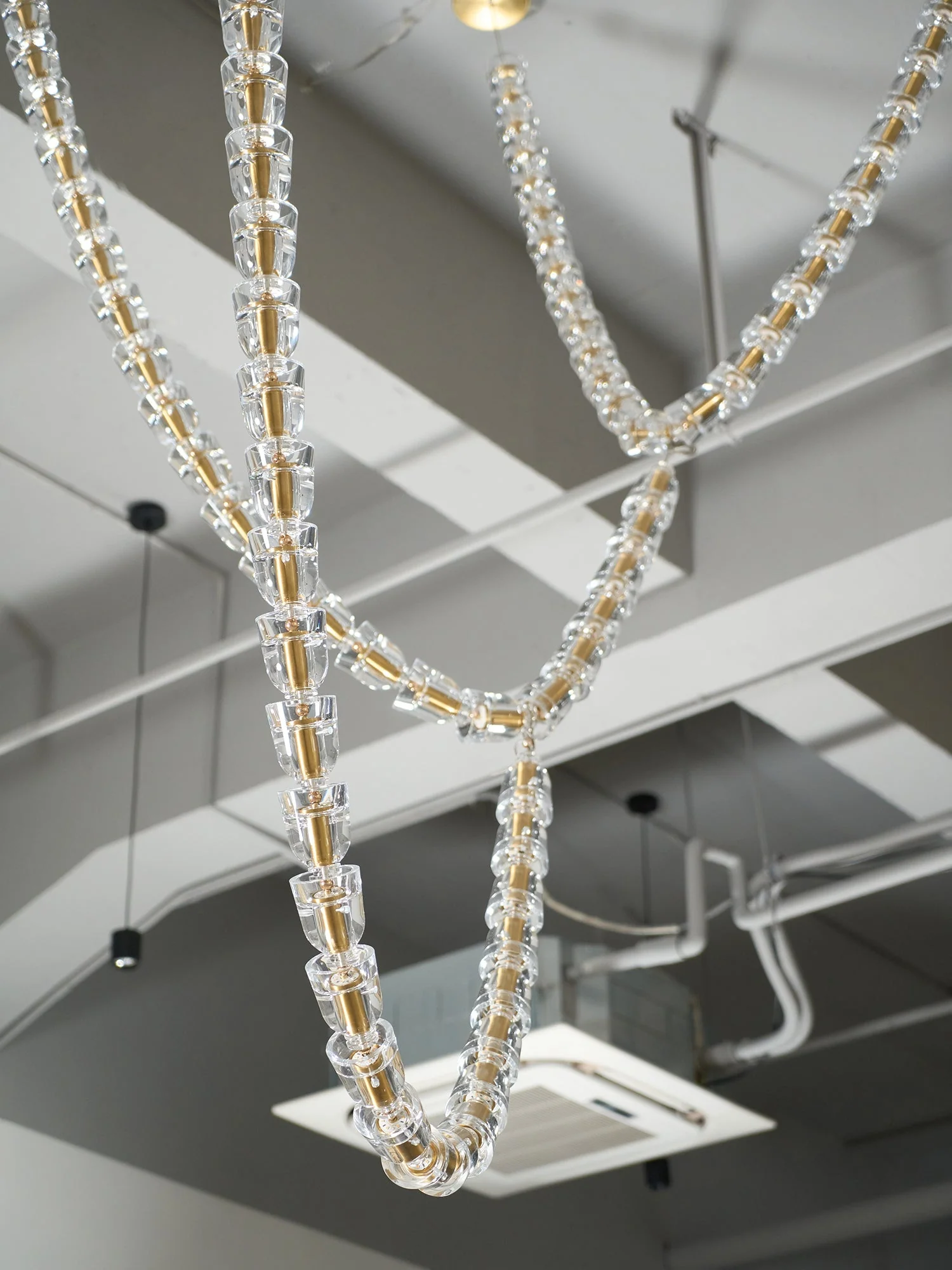 Gabriel Gold Crystal Chandelier - Image 7