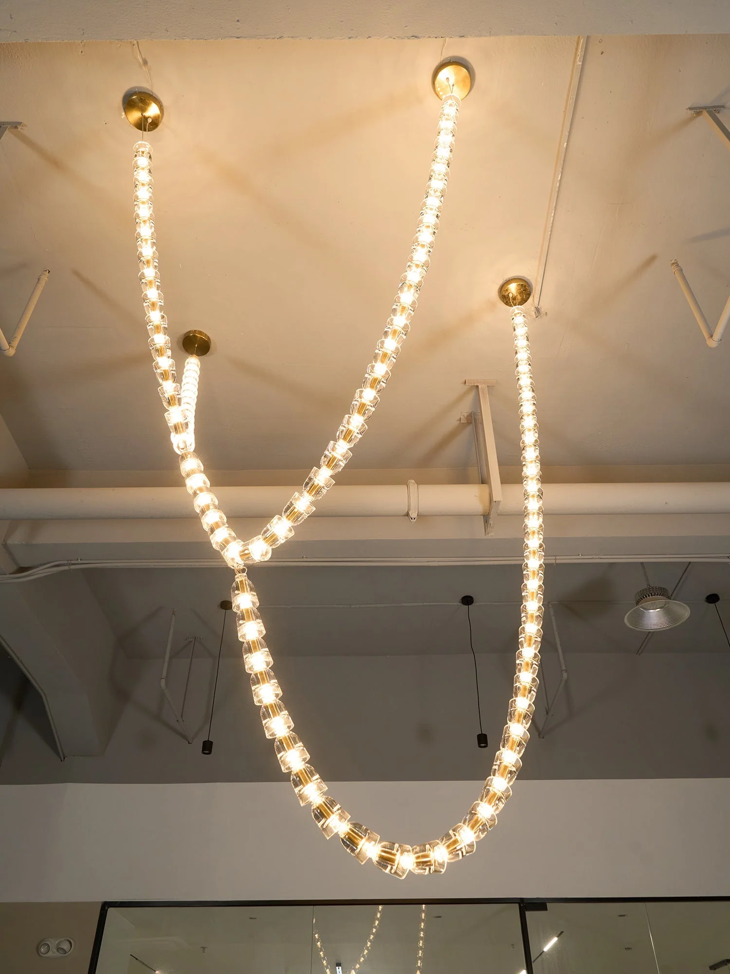 Gabriel Gold Crystal Chandelier - Image 8