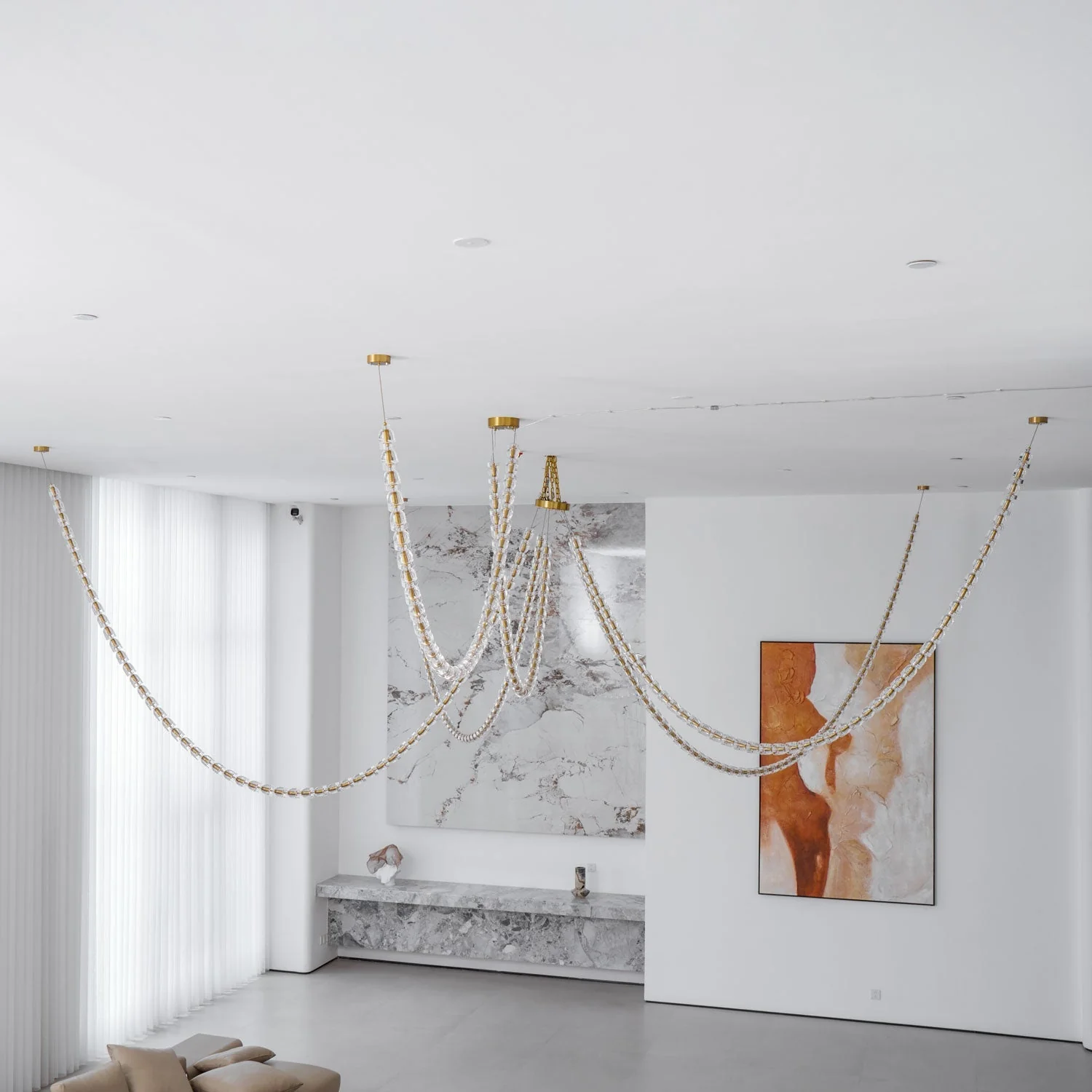 Gabriel Gold Crystal Chandelier - Image 85