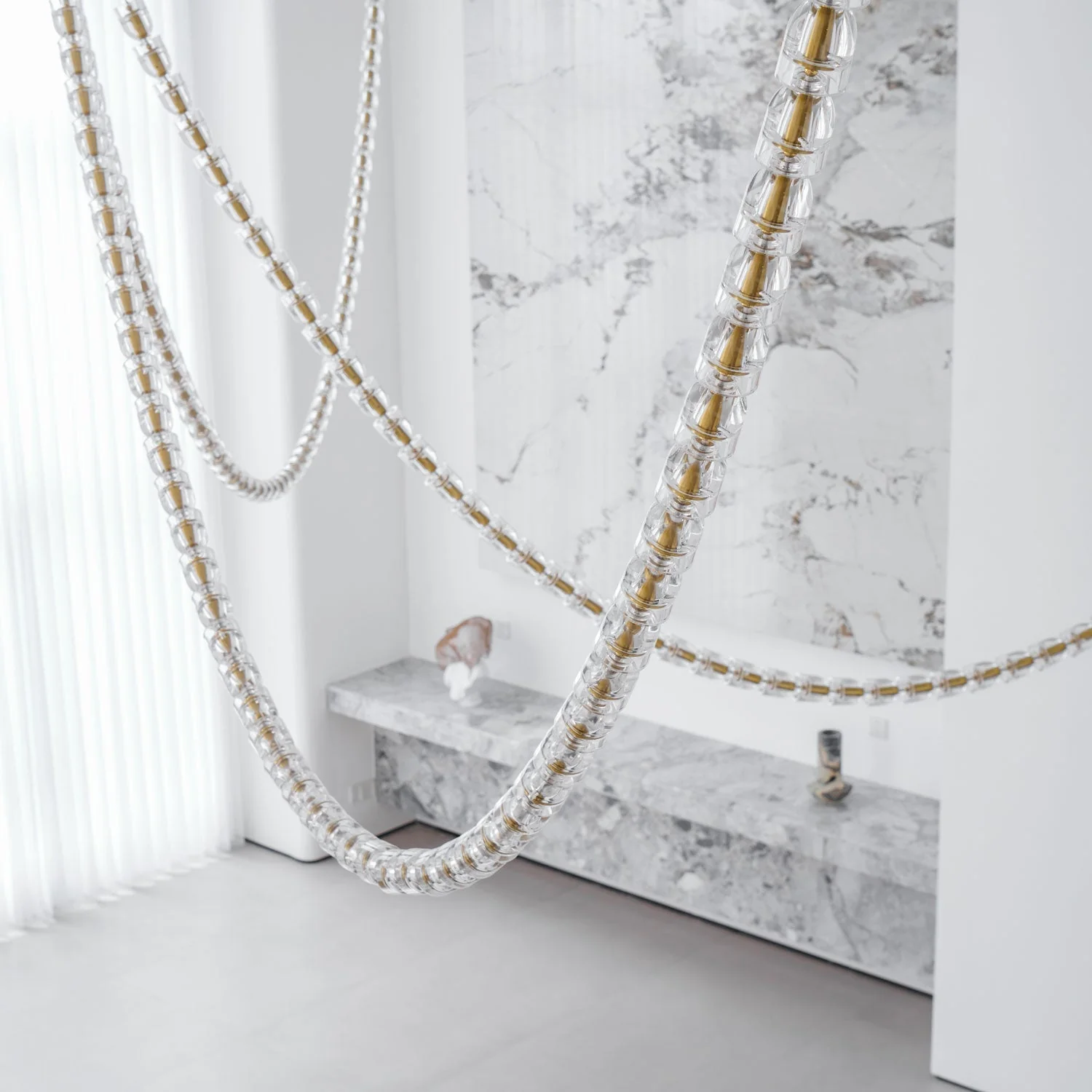 Gabriel Gold Crystal Chandelier - Image 94