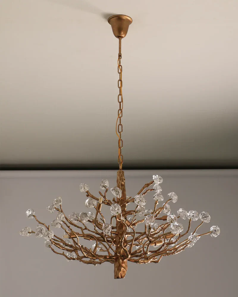 Gemstone Branch Chandelier with Artistic Design for Bedroom or Living Room - Image 6