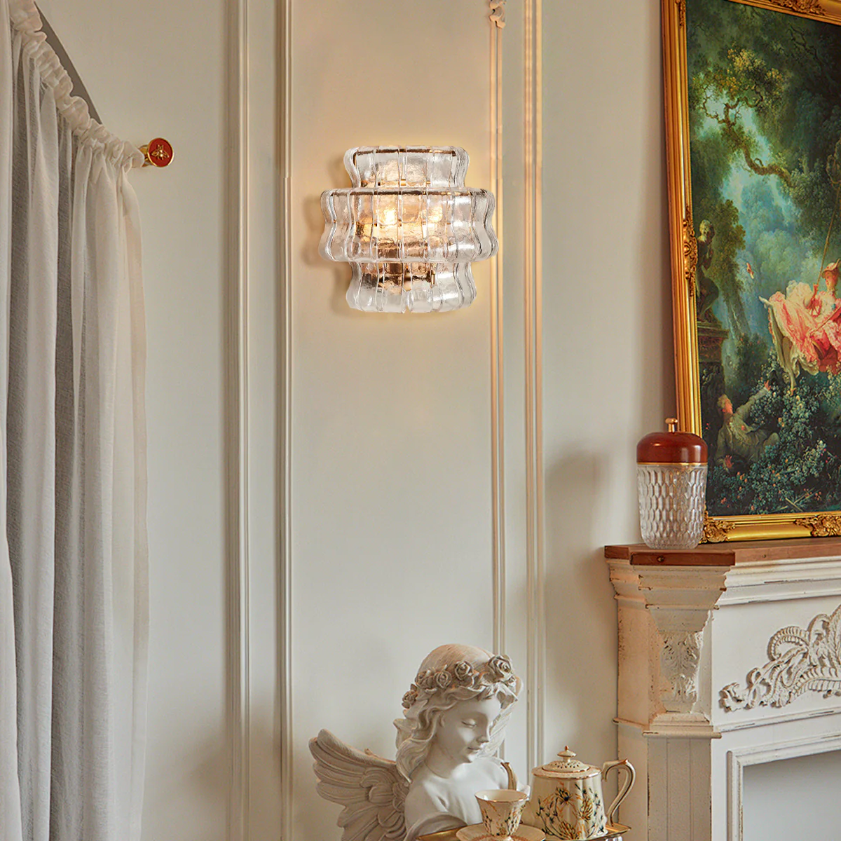 Ghiaccio Glass Wall Sconce - Image 13