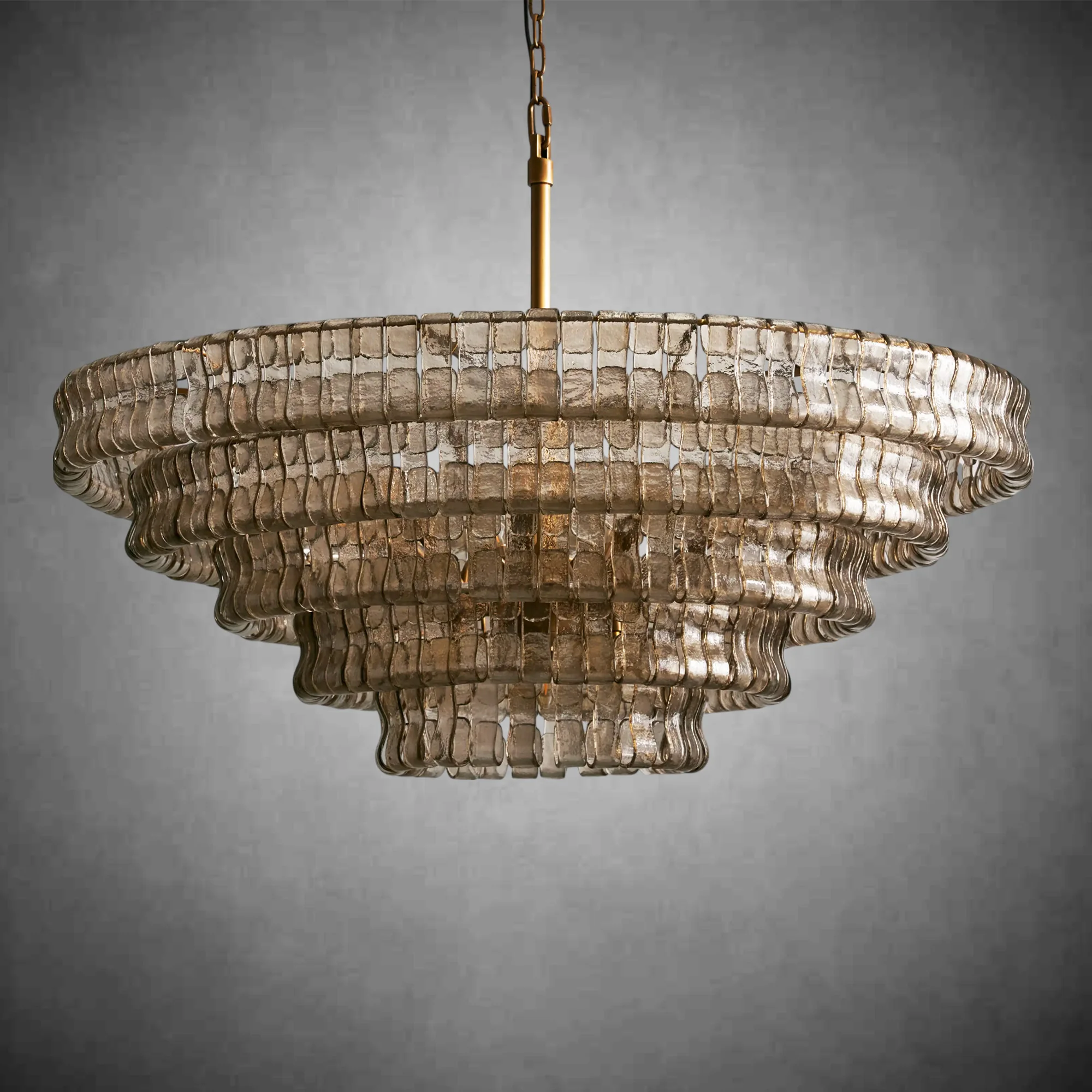 Ghiaccio Round Glass Chandelier - Image 20