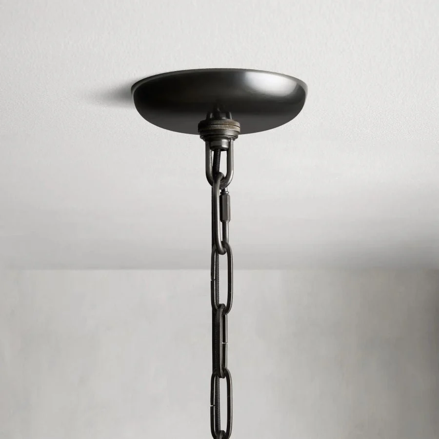 Ghiaccio Round Glass Chandelier - Image 8
