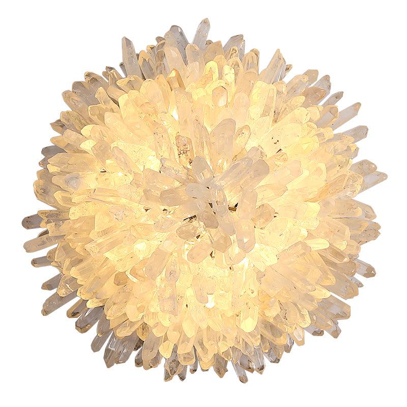 Gina Crystal Sunflower Wall Sconce - Image 5