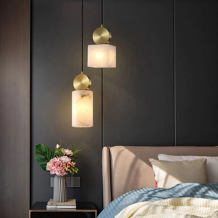 Ginevra Alabaster Pendant Light - Image 9