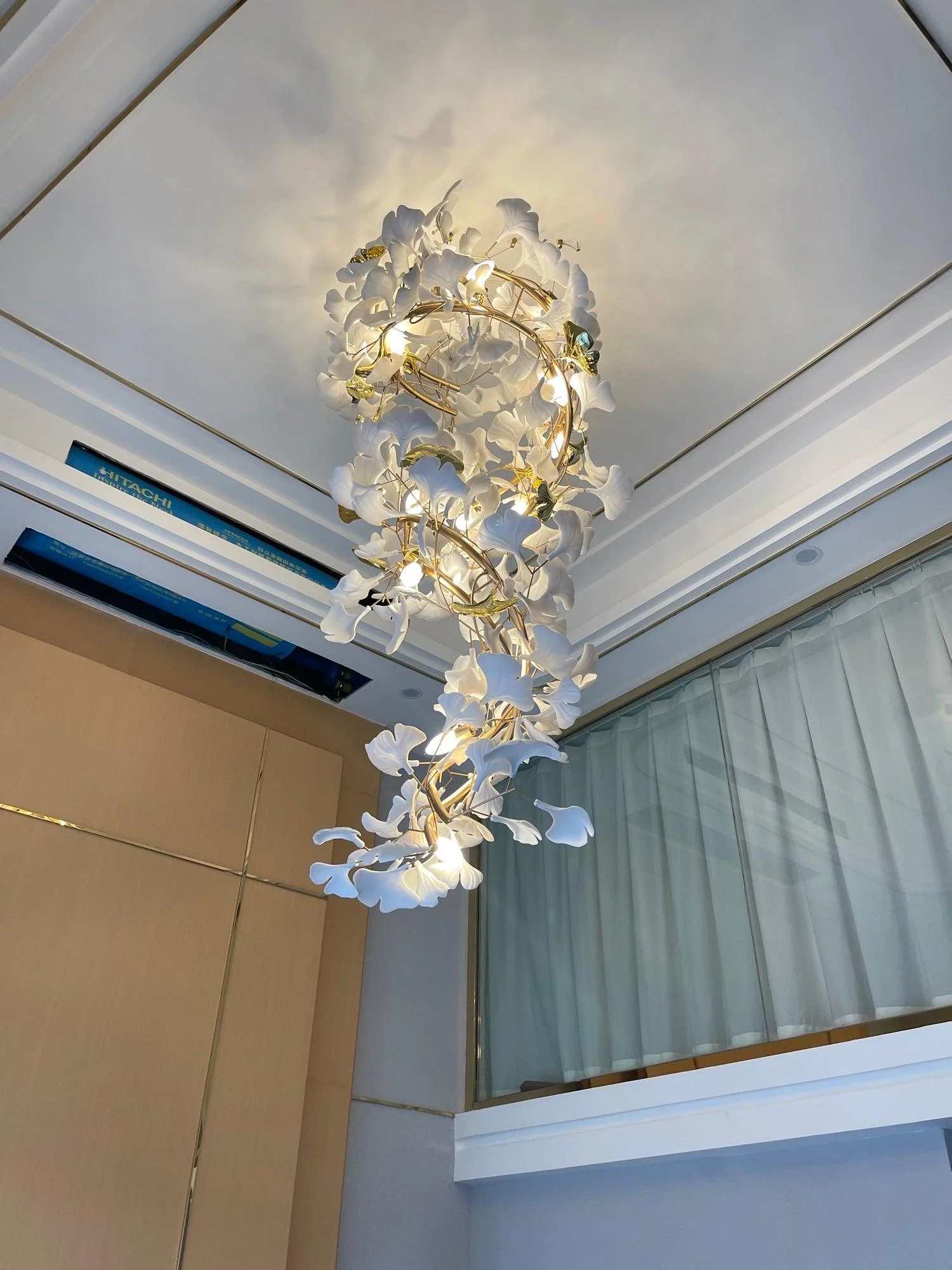 Gingko Ceramic Branch Chandelier Q - Image 21