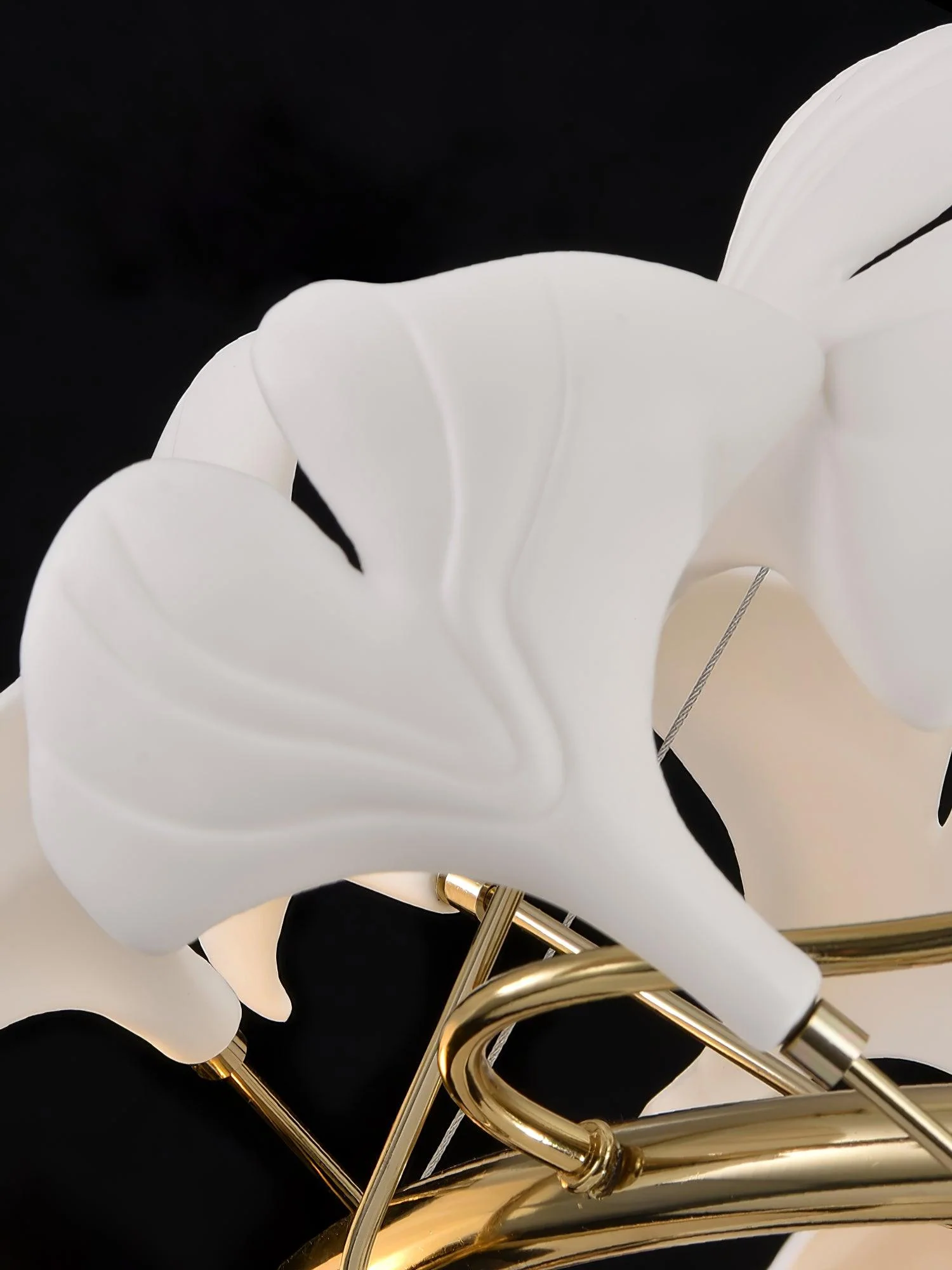 Gingko Ceramic Branch Chandelier Q - Image 25