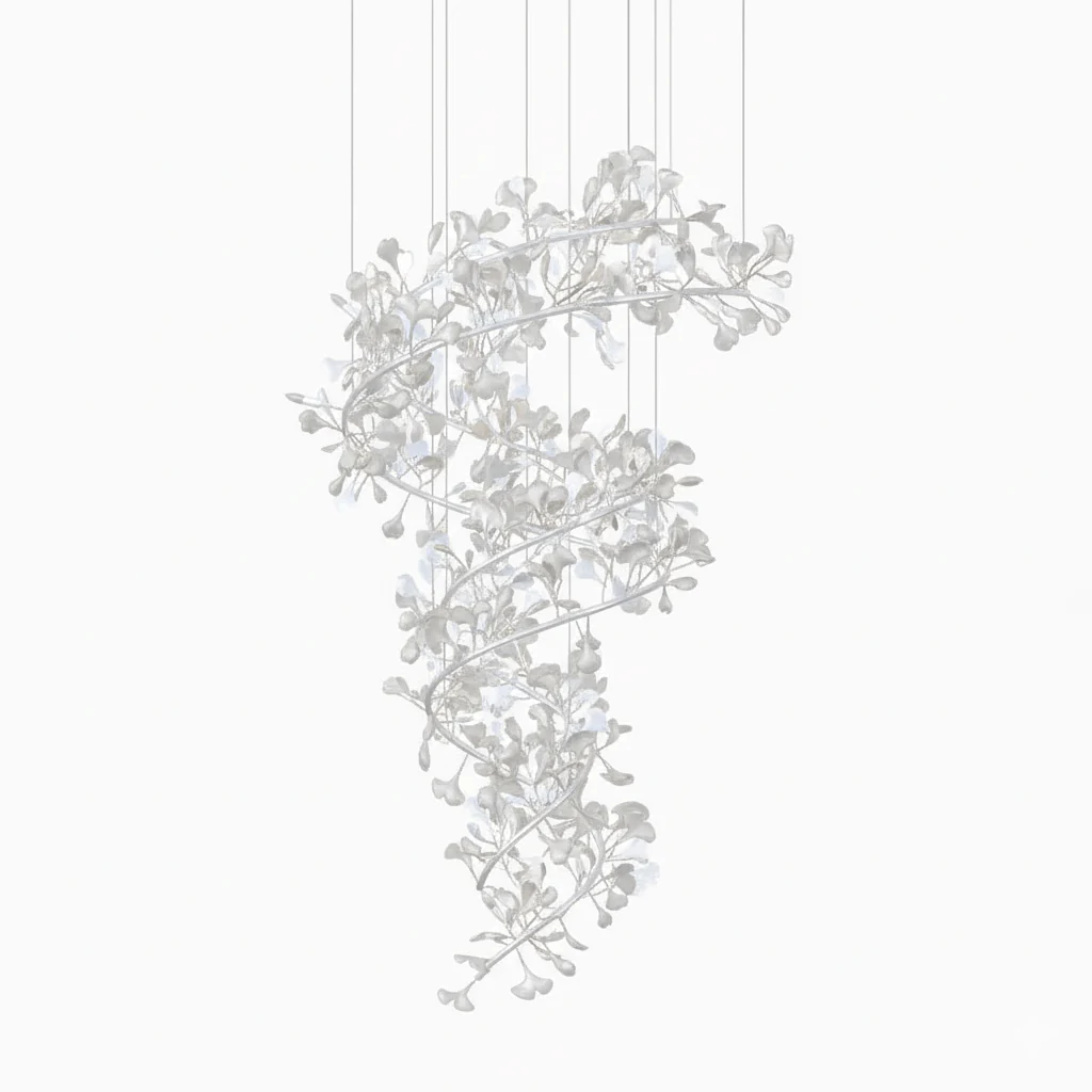 Gingko Ceramic Branch Chandelier Q - Image 32