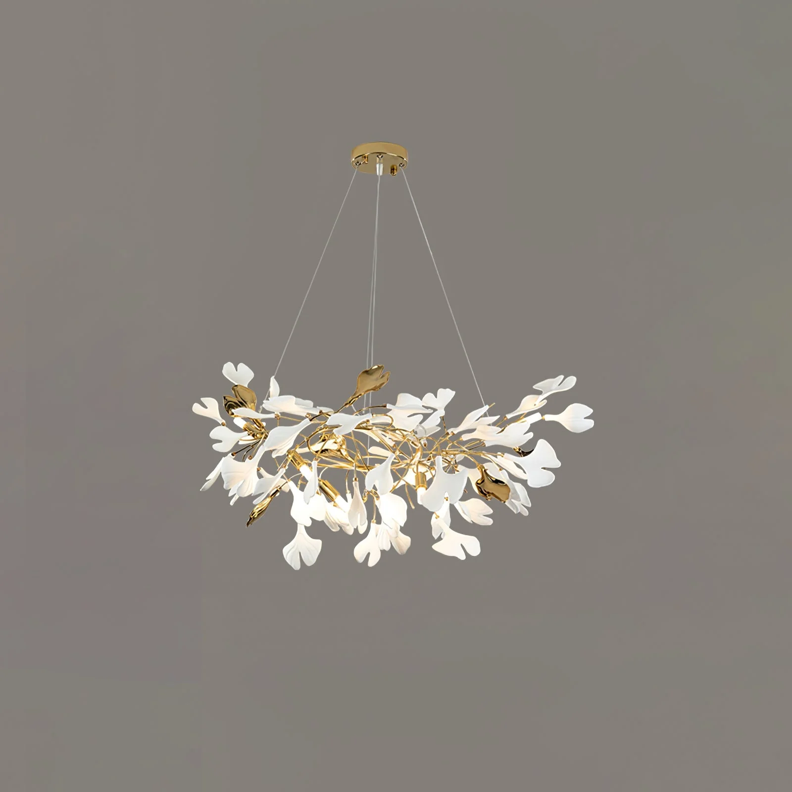 Gingko Ceramic Branch Chandelier Z - Image 20