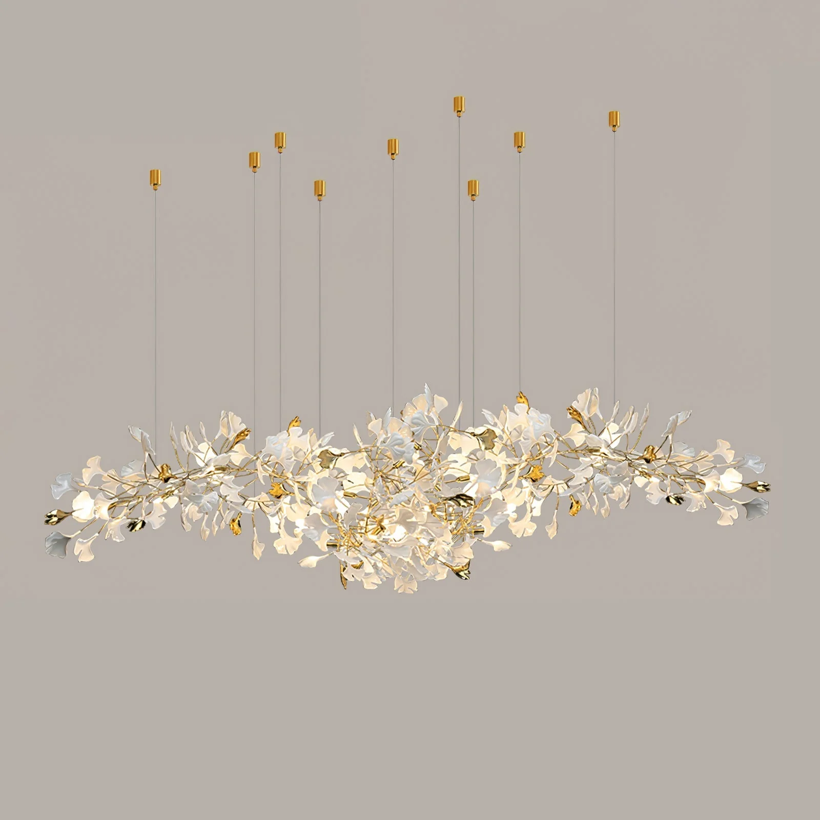 Gingko Ceramic Branch Chandelier Z - Image 42