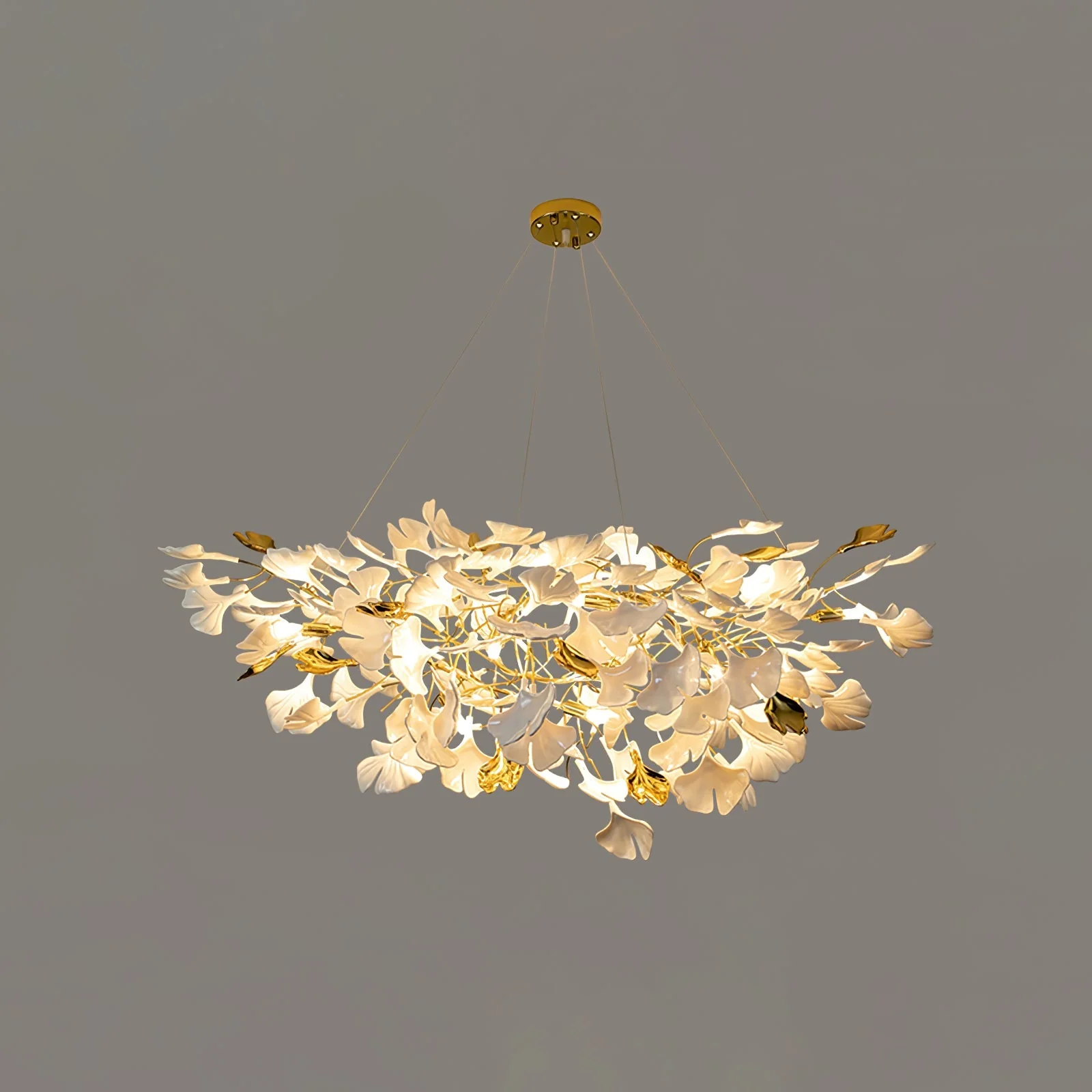 Gingko Ceramic Branch Chandelier Z - Image 46