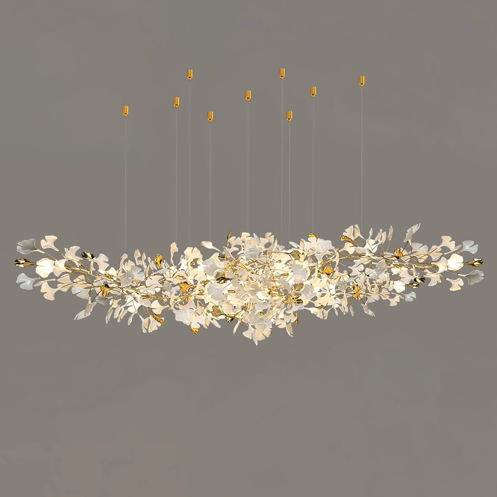 Gingko Ceramic Branch Chandelier Z - Image 5