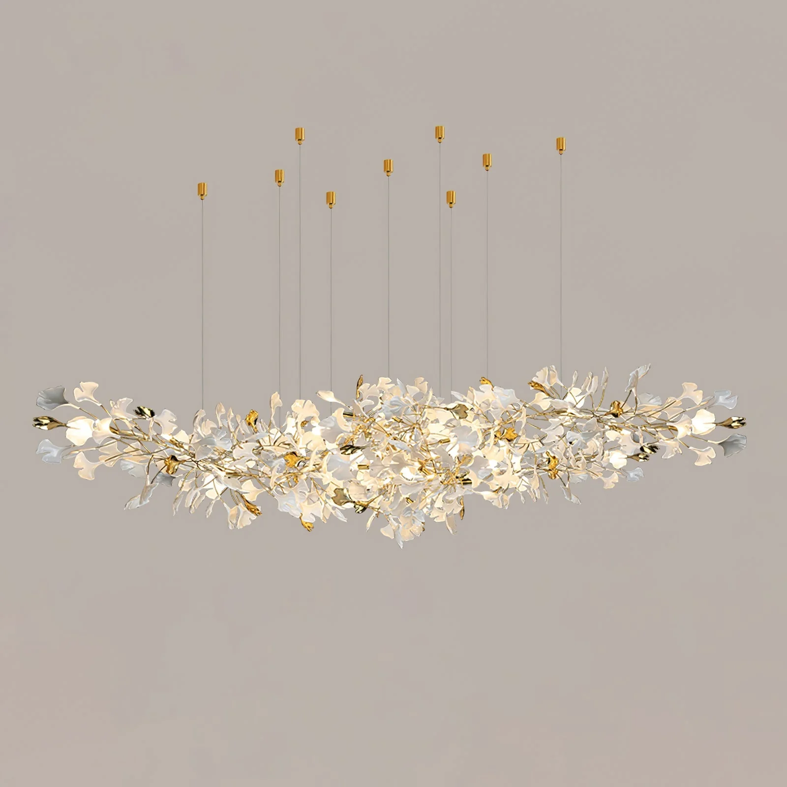 Gingko Ceramic Branch Chandelier Z - Image 53