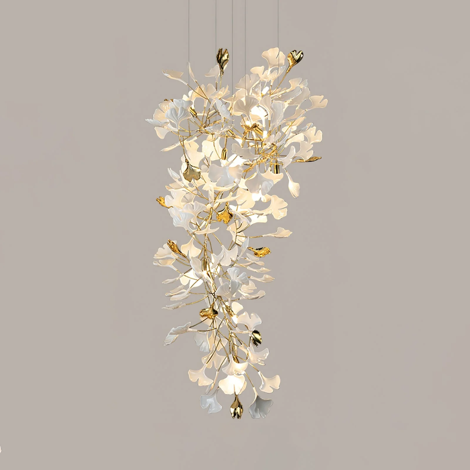 Gingko Ceramic Branch Chandelier Z - Image 62