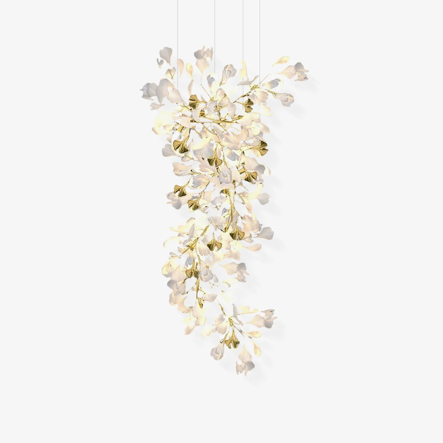 Gingko Ceramic Branch Chandelier Z - Image 67
