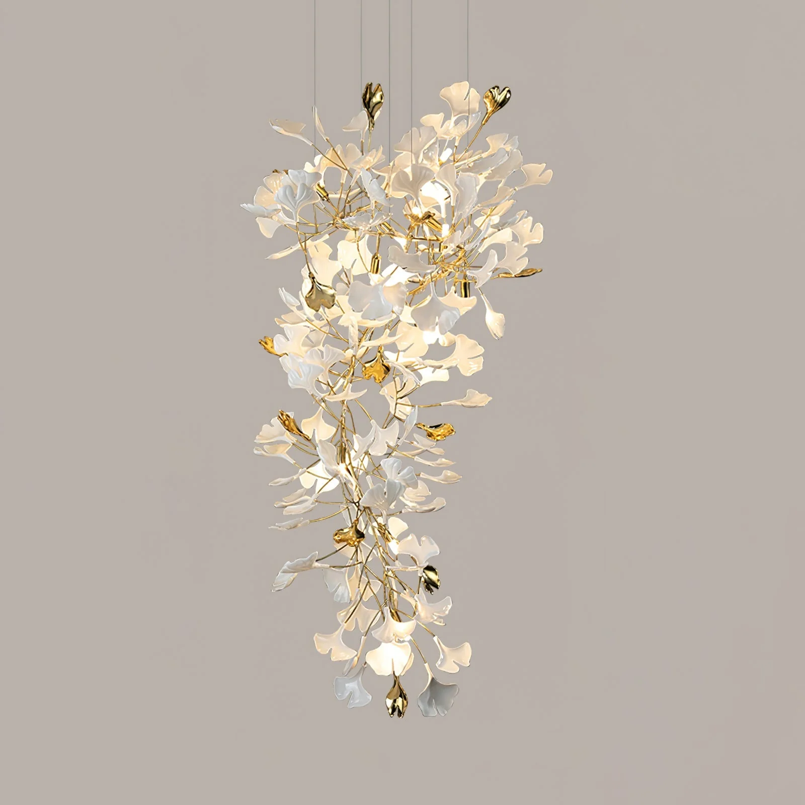 Gingko Ceramic Branch Chandelier Z - Image 69