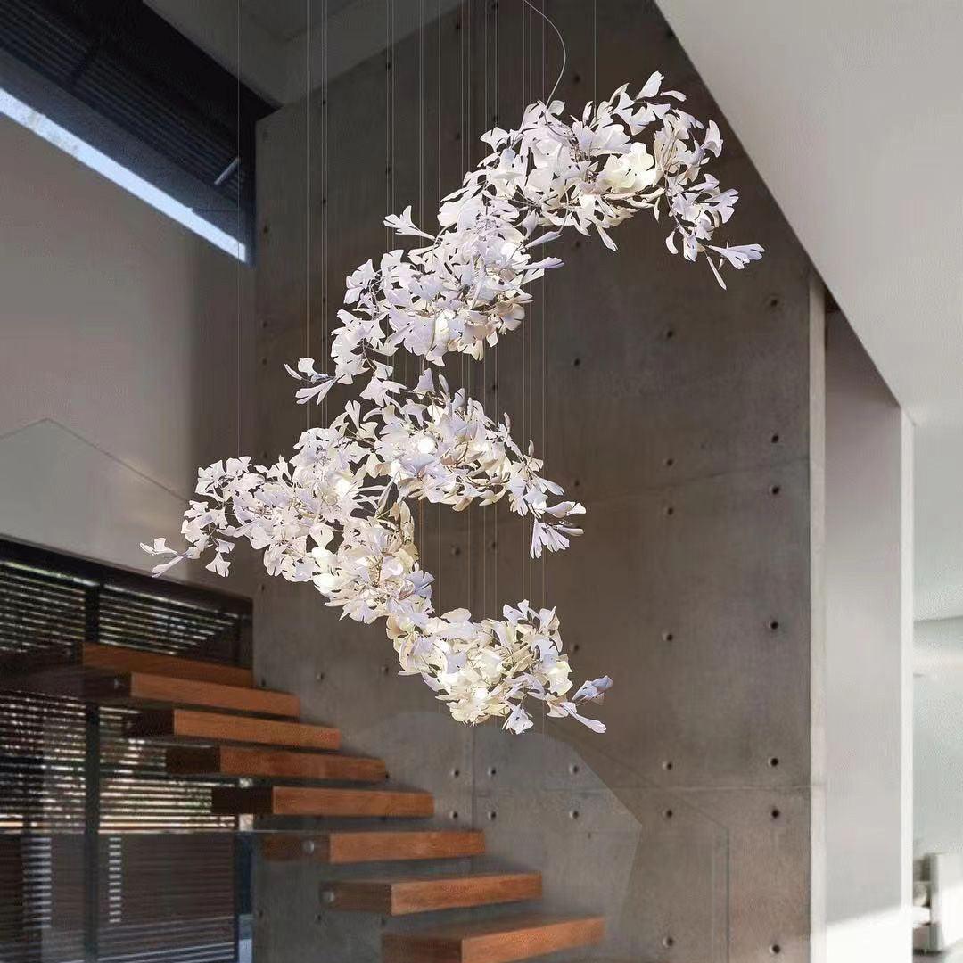Gingko Ceramics Combination Branch Chandelier - Image 14