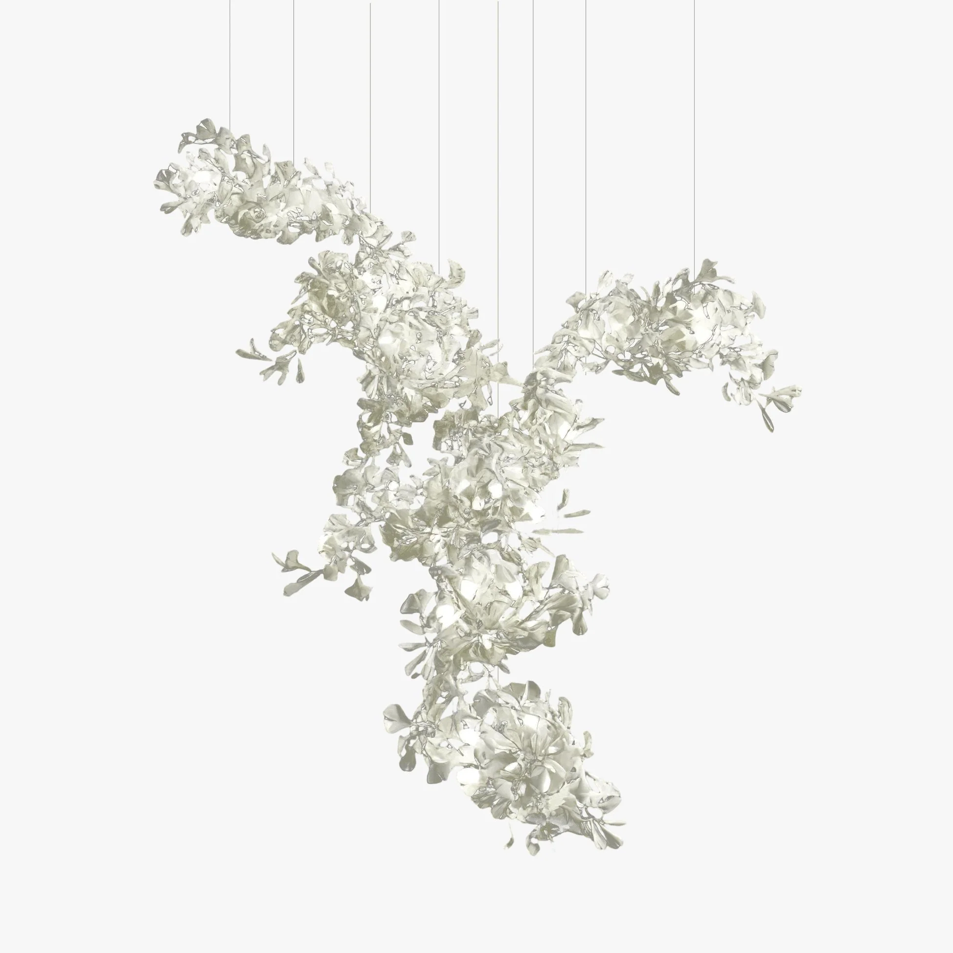 Gingko Ceramics Combination Branch Chandelier - Image 19