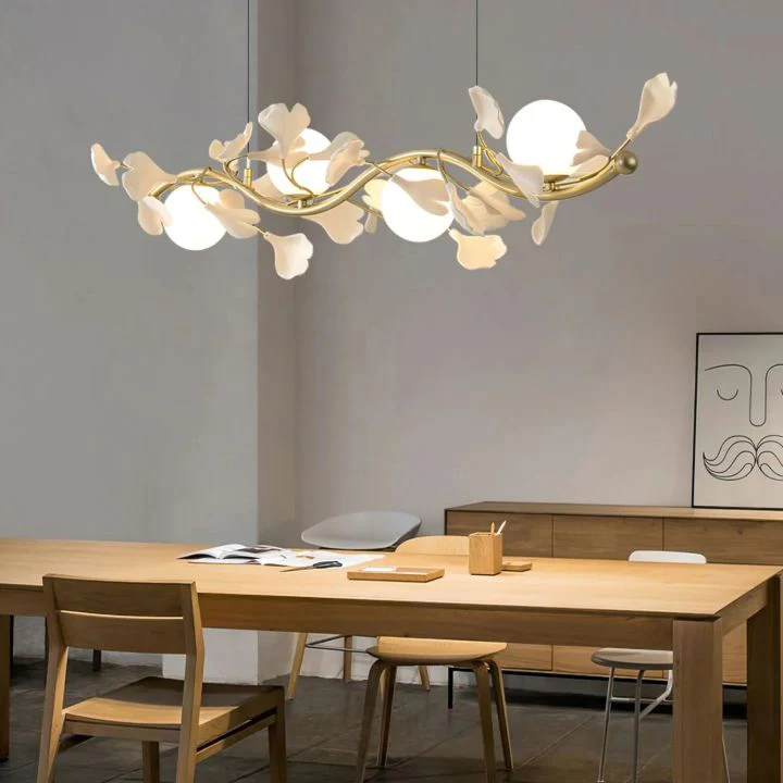 Gingko Glass Chandelier - Image 8