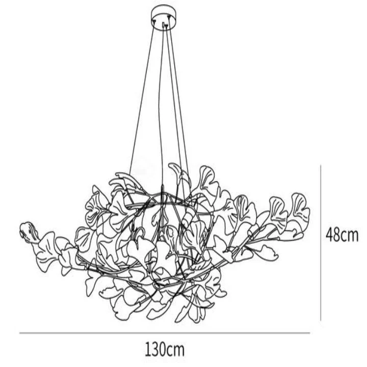 Gingko Luxury Chandelier Style D - Image 12