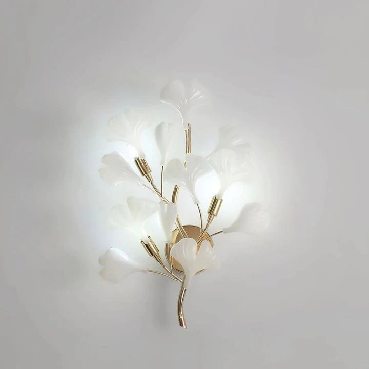 Ceramic Gingko Wall Lamp - Image 10