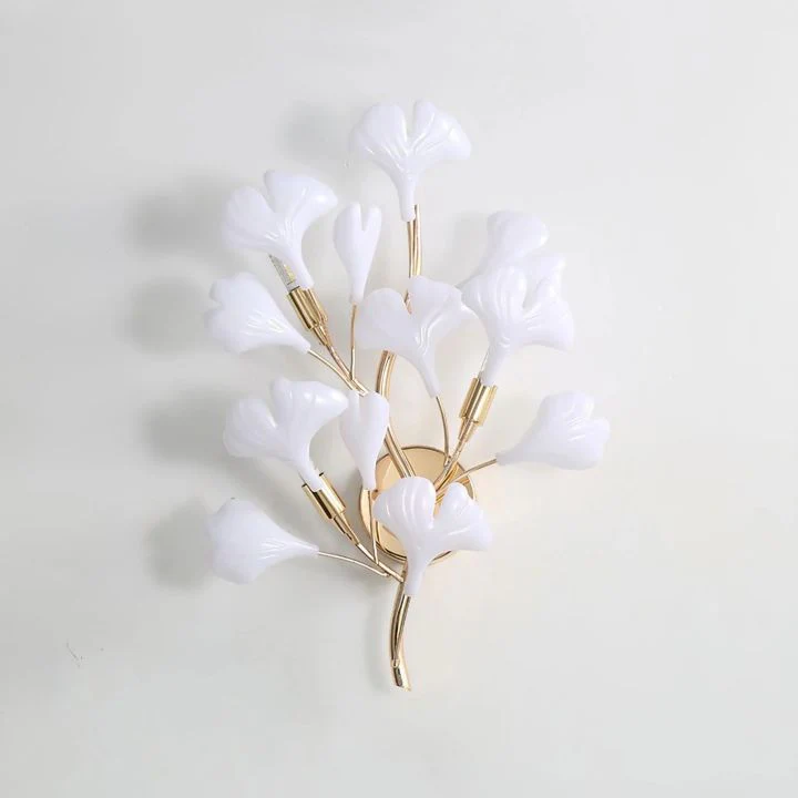 Ceramic Gingko Wall Lamp - Image 12