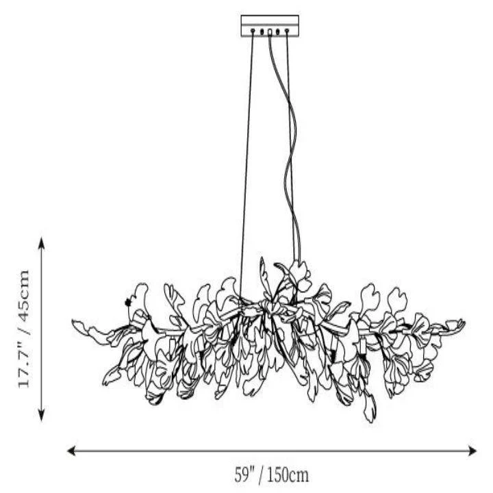 Ginkgo Luxury Chandelier Style C - Image 16