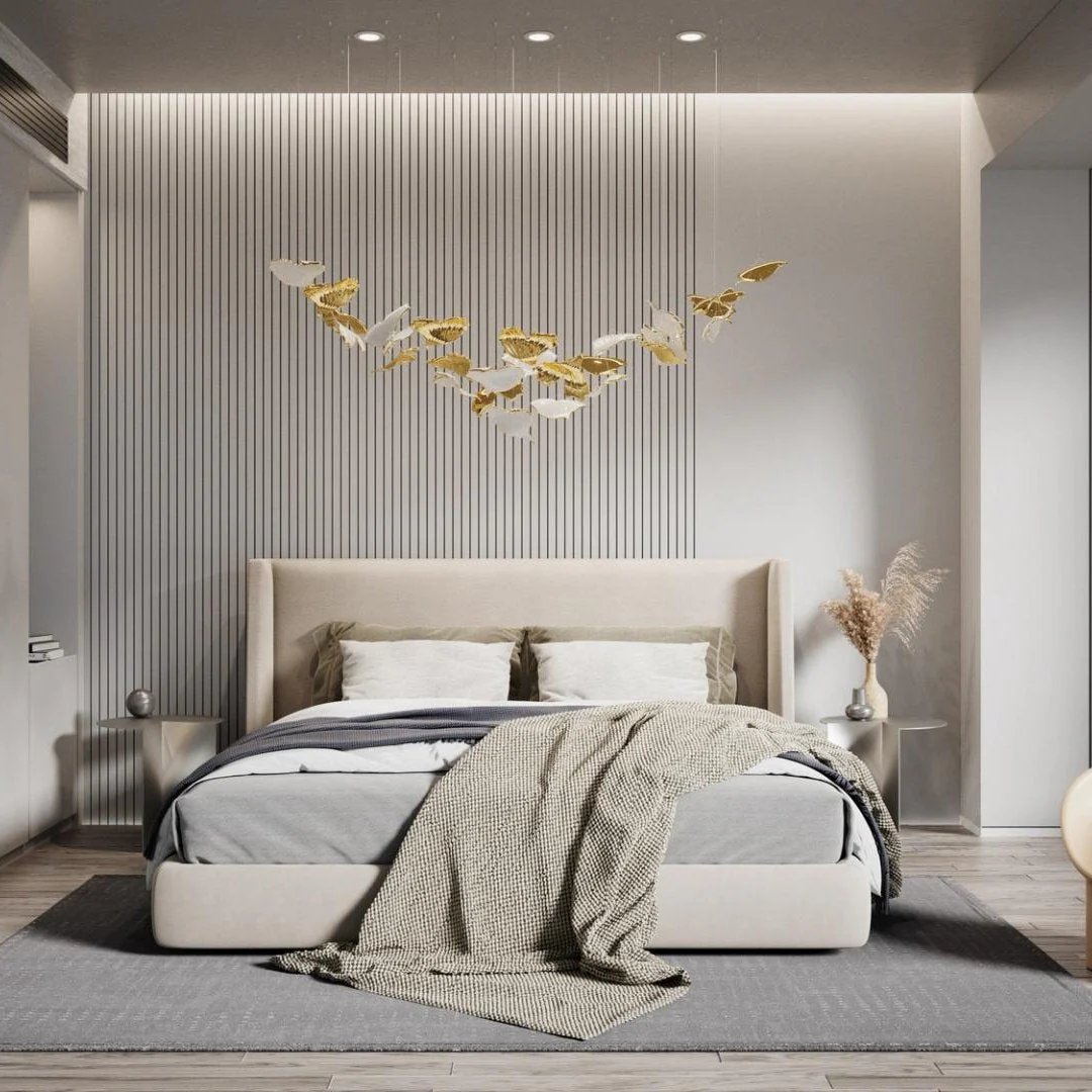 Ginkgo Ceramics Tree Chandelier - Image 9