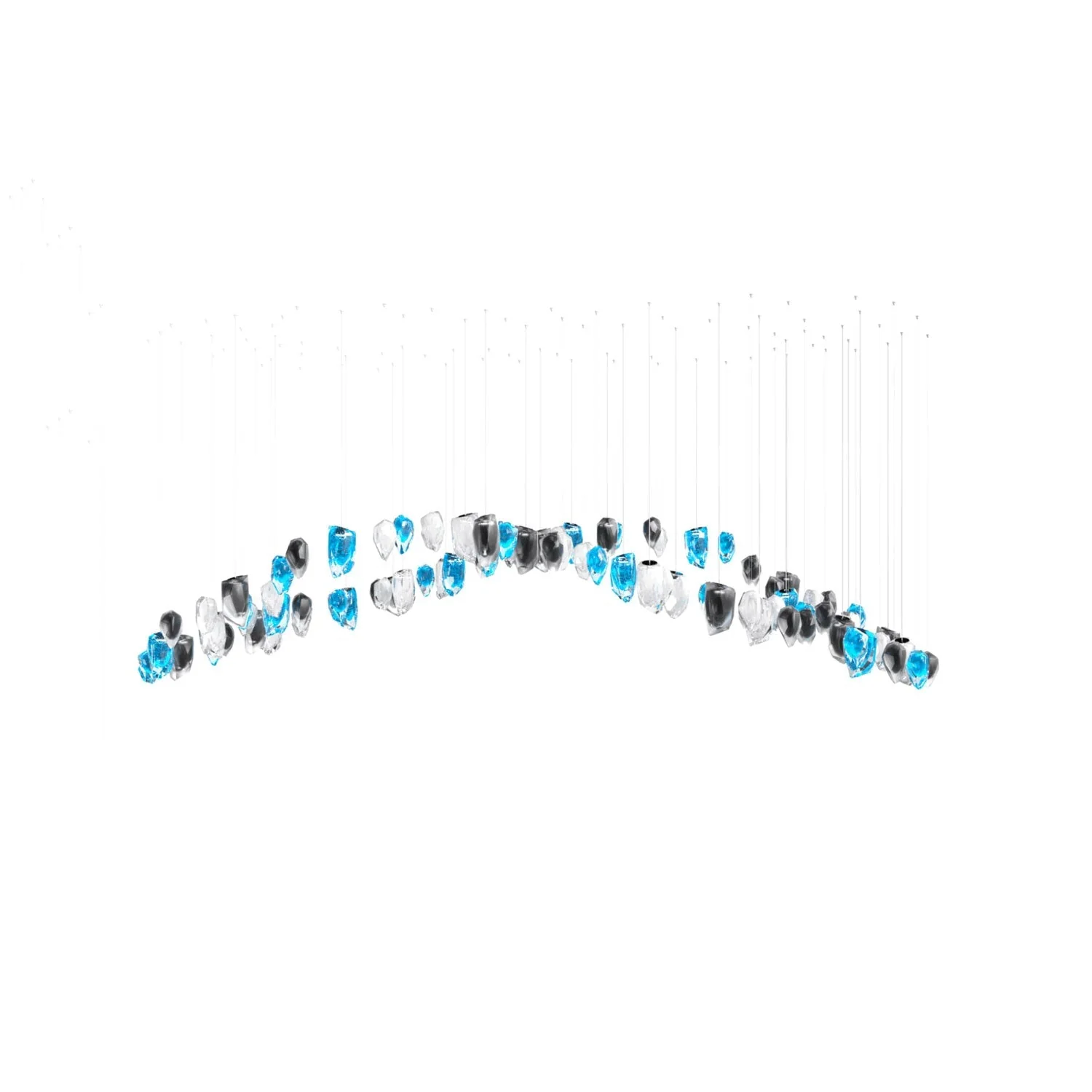 Galaxy Glacier Crystal Chandelier - Image 20