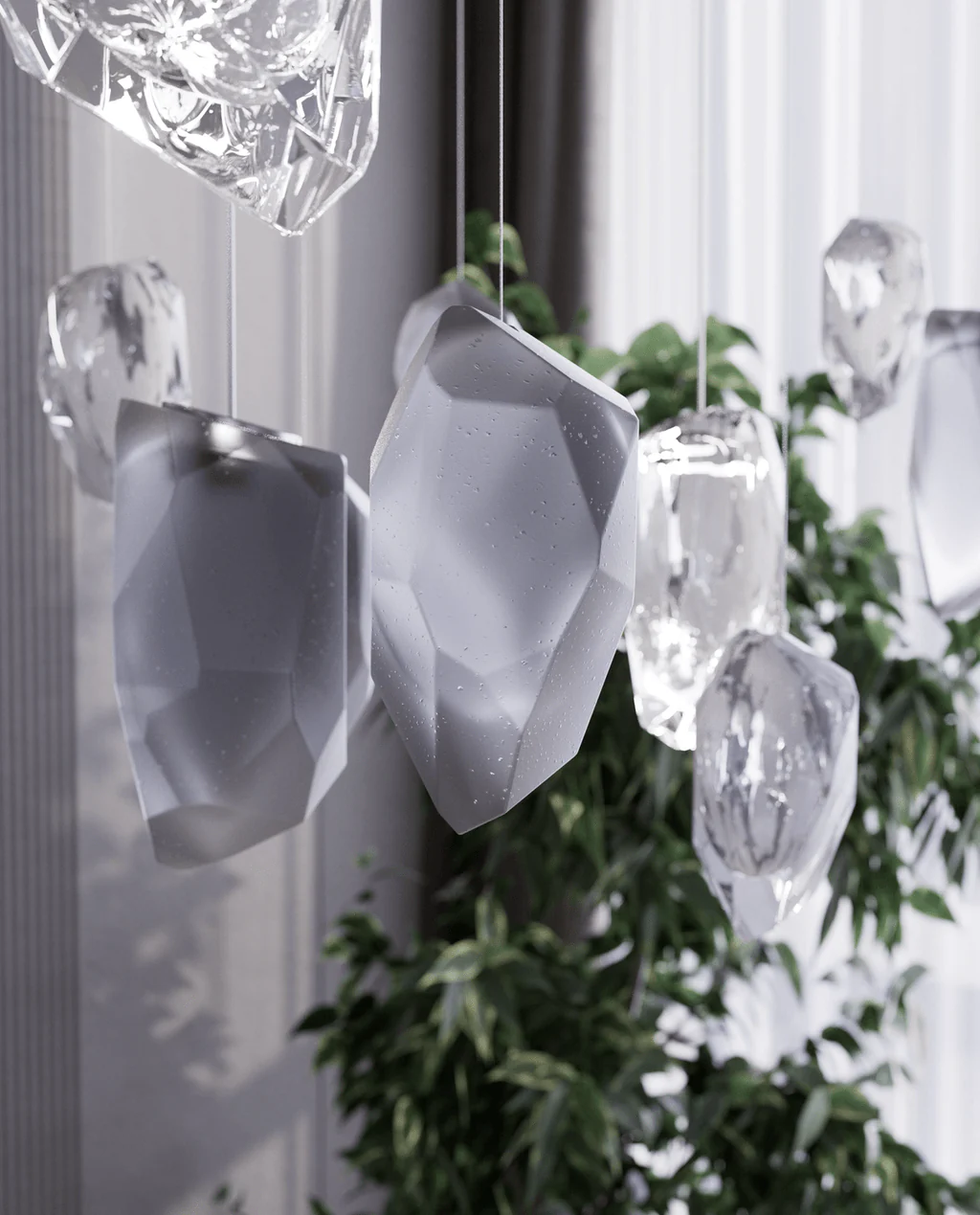 Galaxy Glacier Crystal Chandelier - Image 4