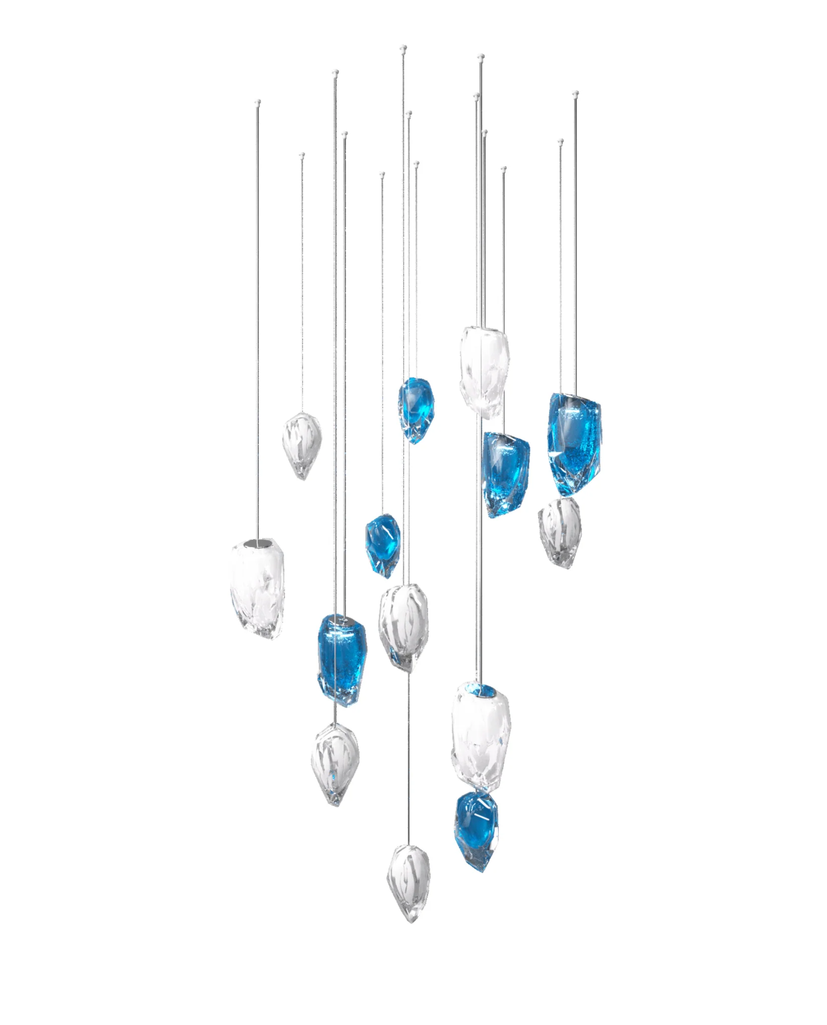 Galaxy Glacier Crystal Chandelier - Image 5