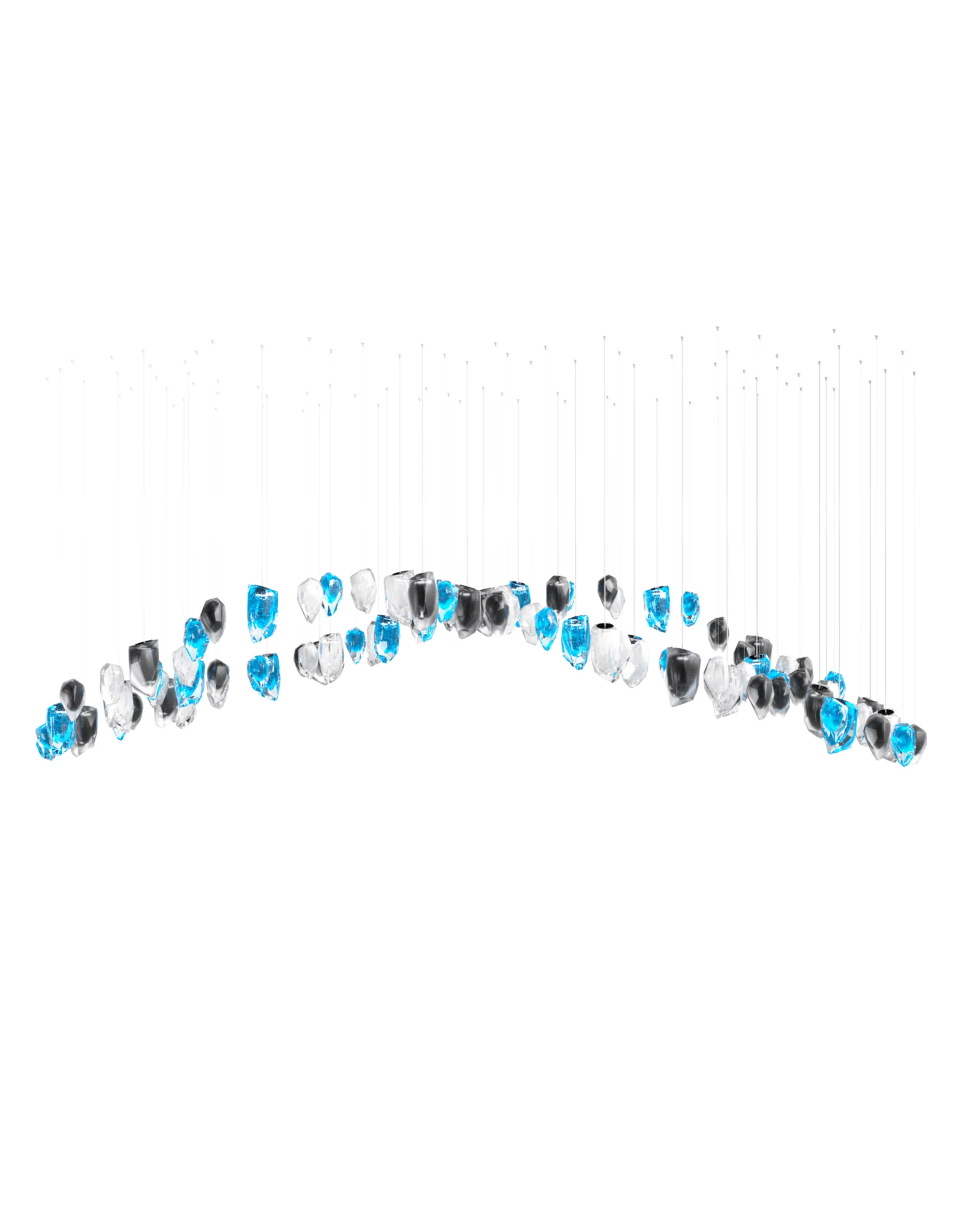 Galaxy Glacier Crystal Chandelier - Image 8