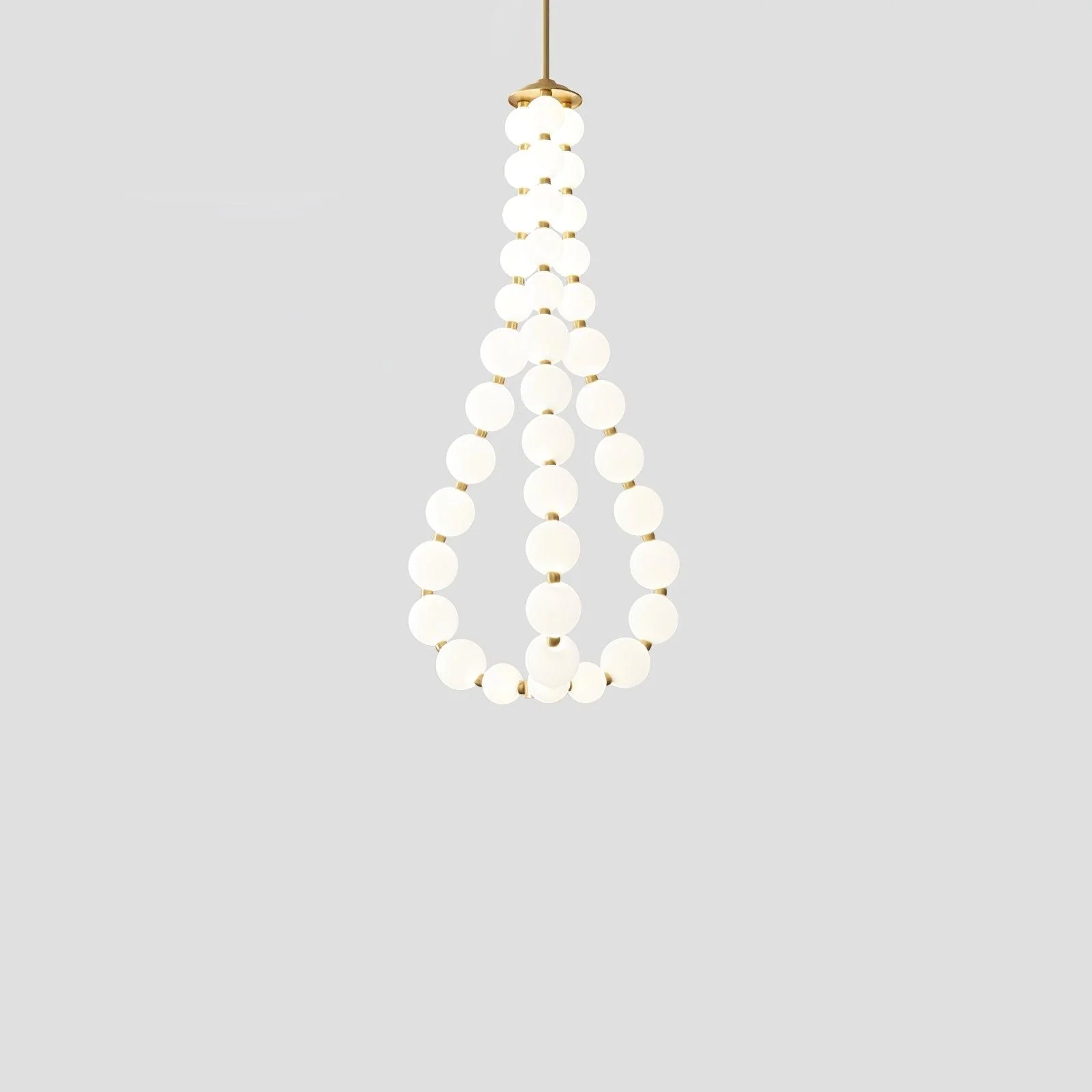 Glass Pearl Necklace Chandelier - Image 46