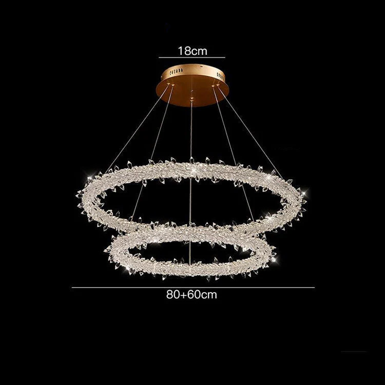 Glori Modern Crystal Chandelier - Image 7
