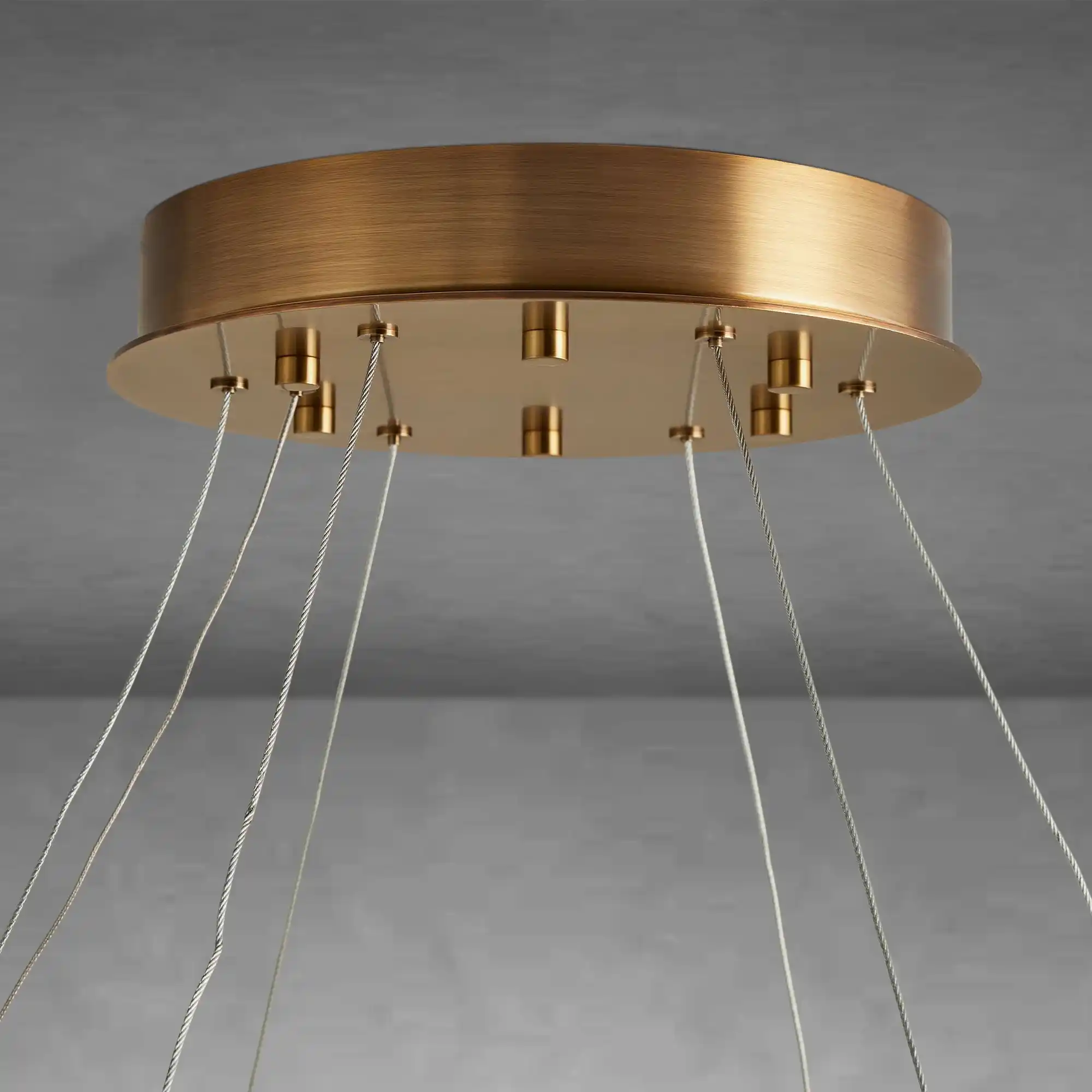 Halima Halo Spanish Alabaster LED Chandelier – 36" & 48" Luxury Light - Image 10