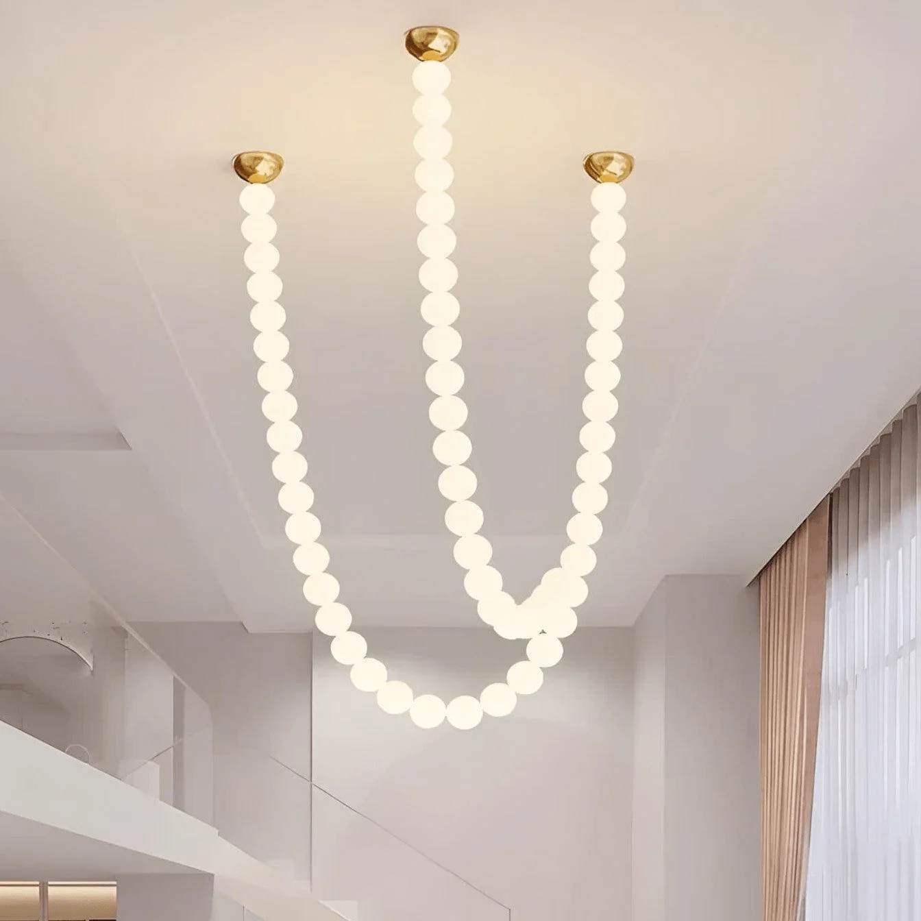 Halti Necklace Acrylic Chandelier - Image 14