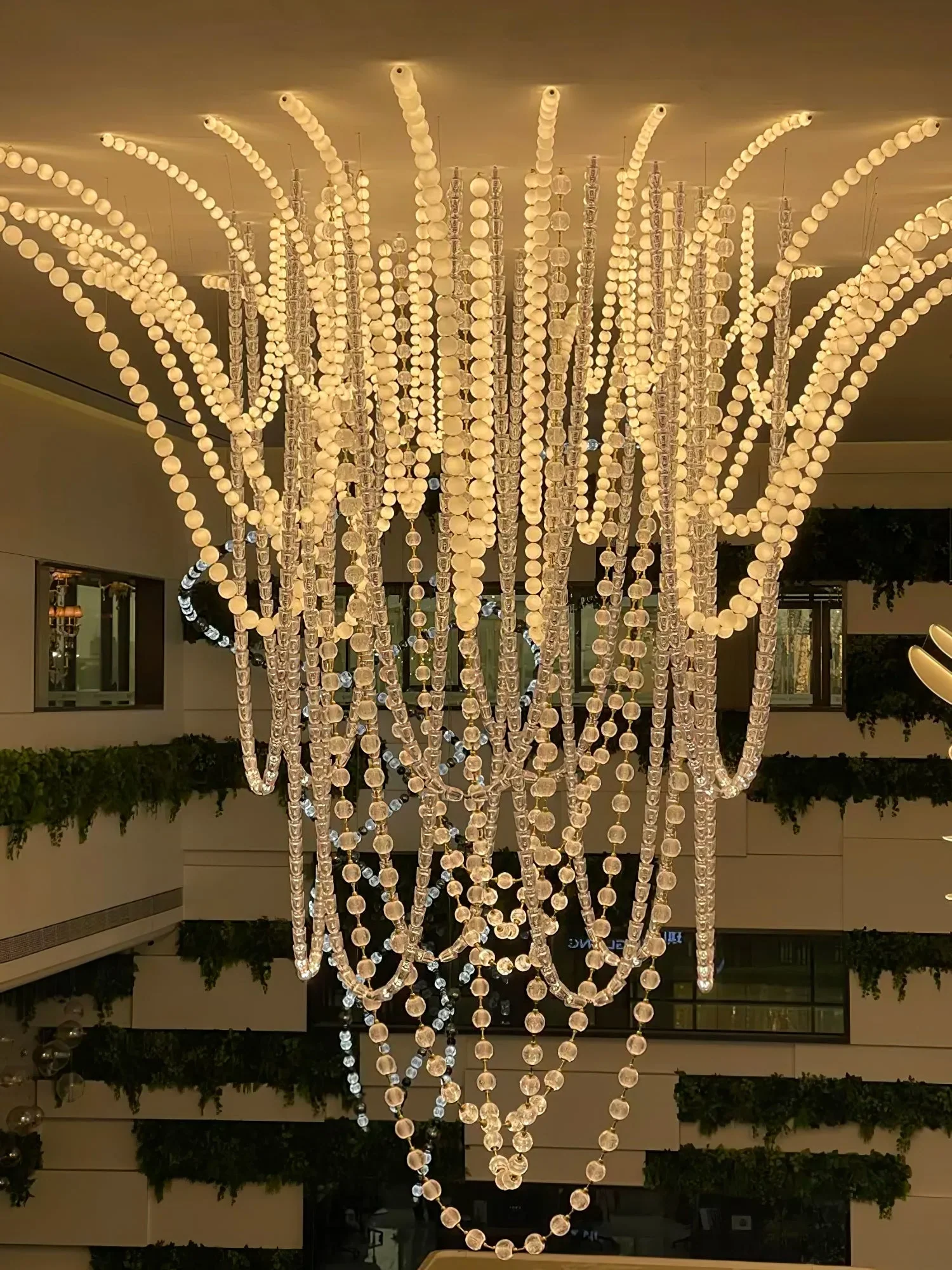 Halti Necklace Acrylic Chandelier - Image 3