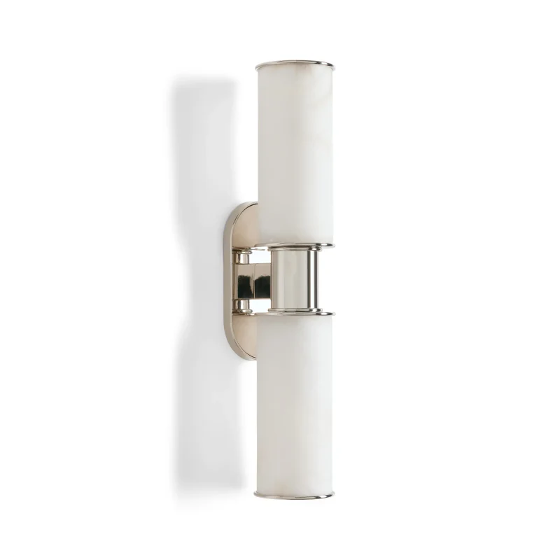Harlin 2-Light Wall Sconce in Alabaster - Image 11