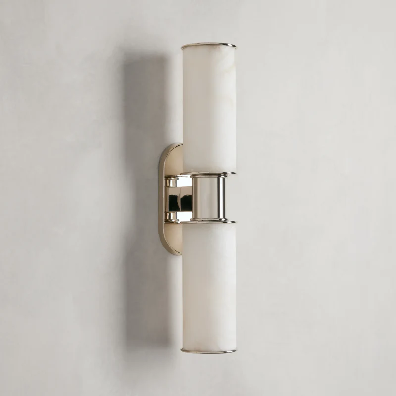 Harlin 2-Light Wall Sconce in Alabaster - Image 6
