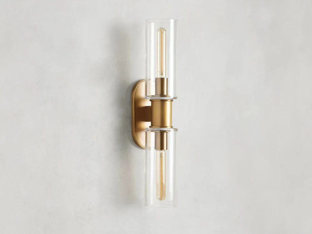 Harlin 2-Light Wall Sconce in Clear - Image 3