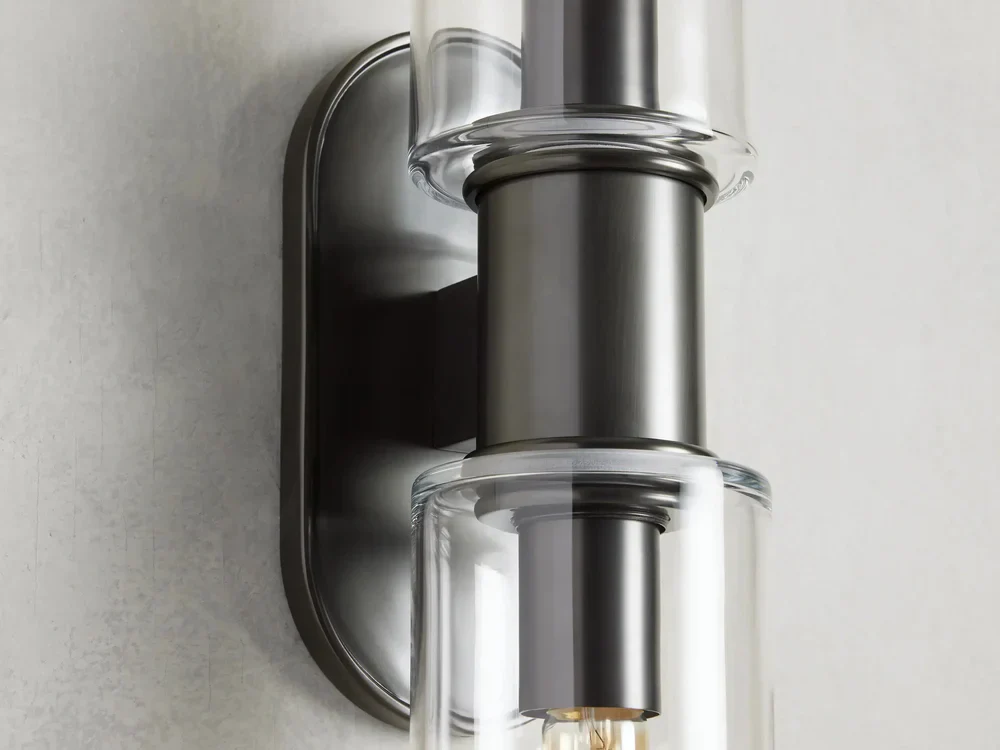 Harlin 2-Light Wall Sconce in Clear - Image 8