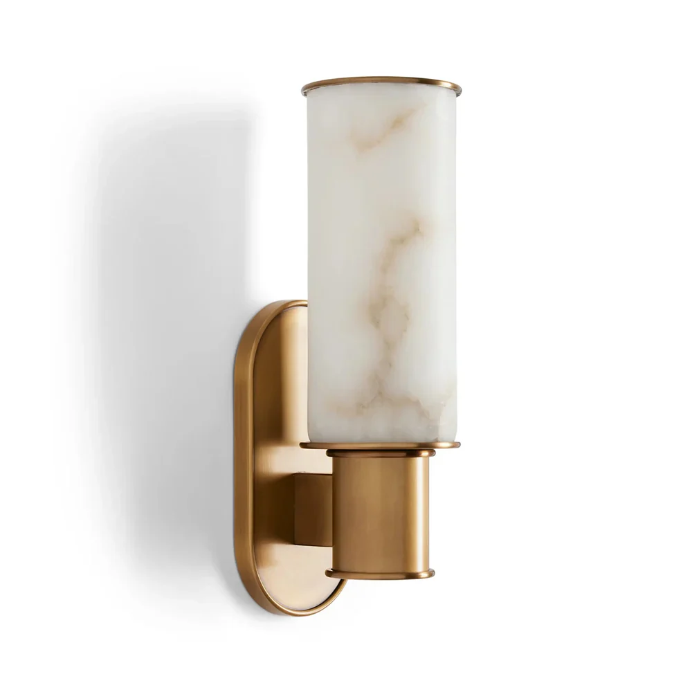 Harlin Alabaster Wall Sconce - Image 10