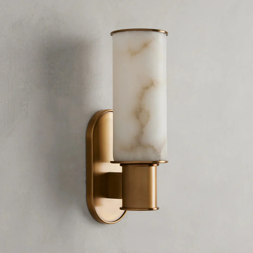 Harlin Alabaster Wall Sconce - Image 5