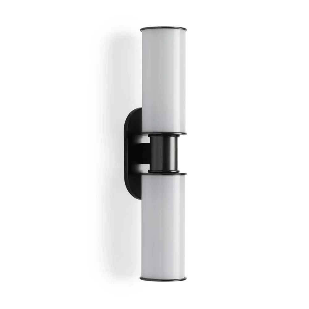 Harlin Modern Milk Glass 2-Light Wall Sconce - Image 12