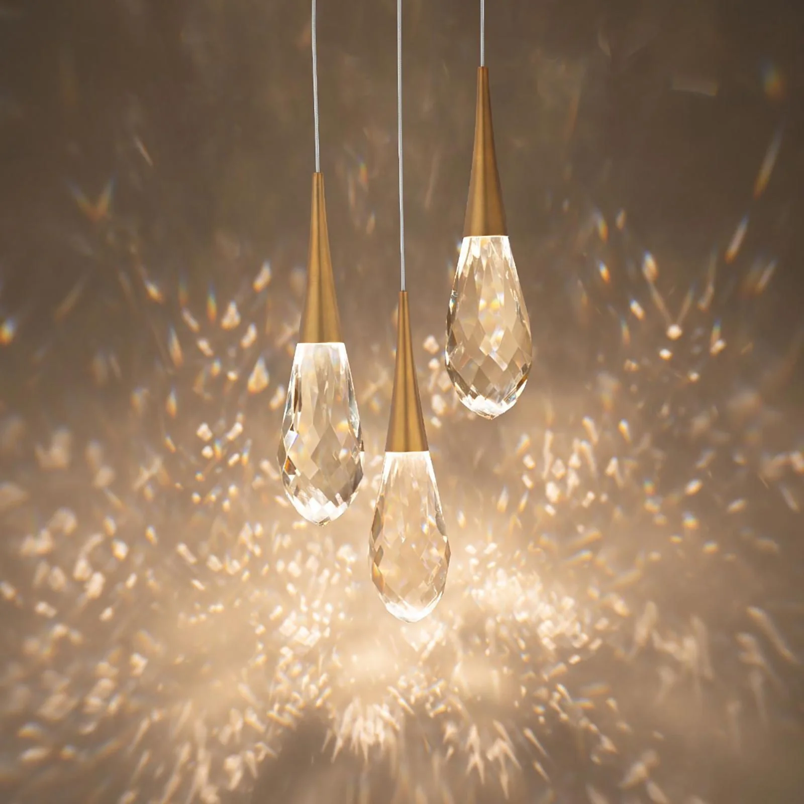 Hibiscas LED Multi Light Pendant Light - Image 2