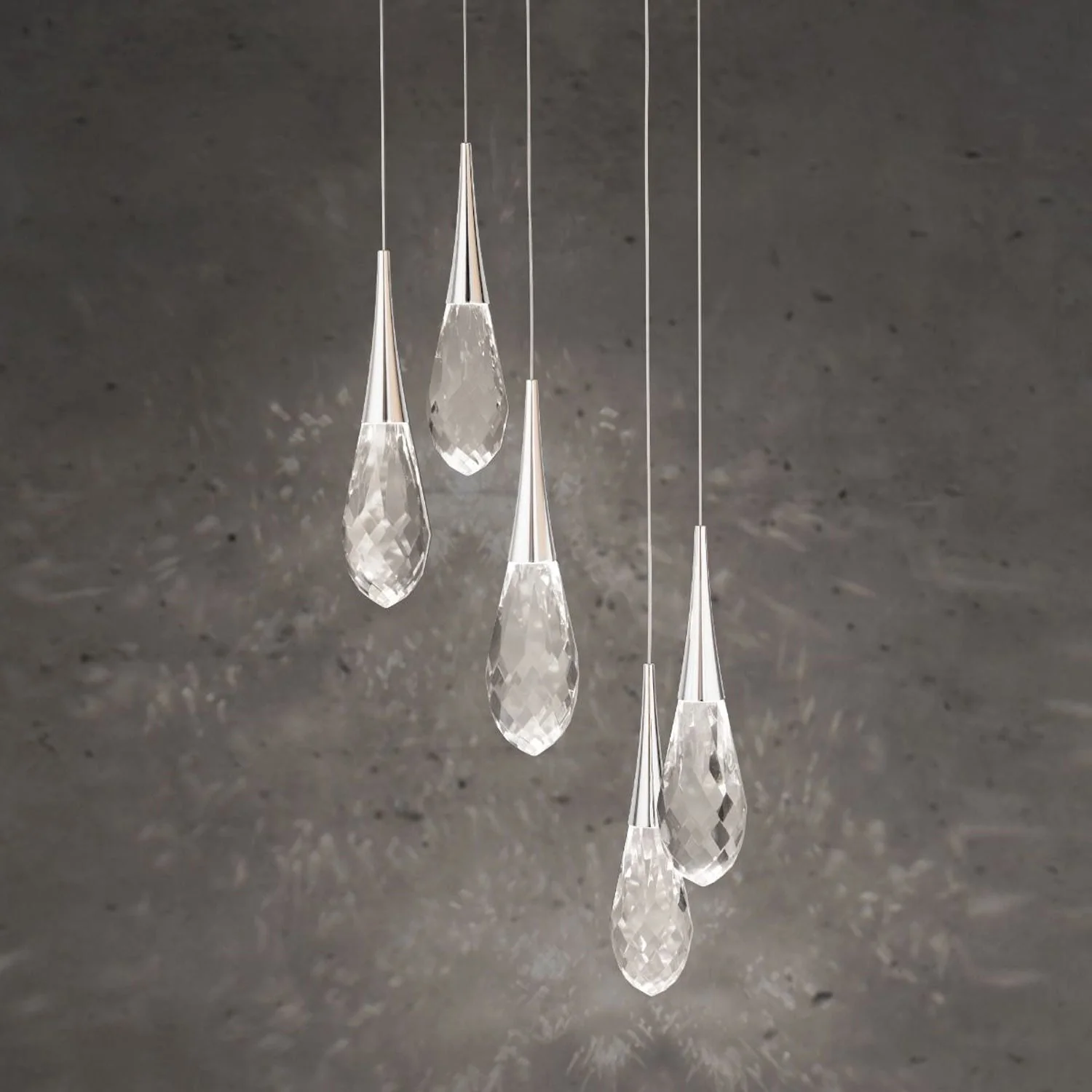 Hibiscas LED Multi Light Pendant Light - Image 3