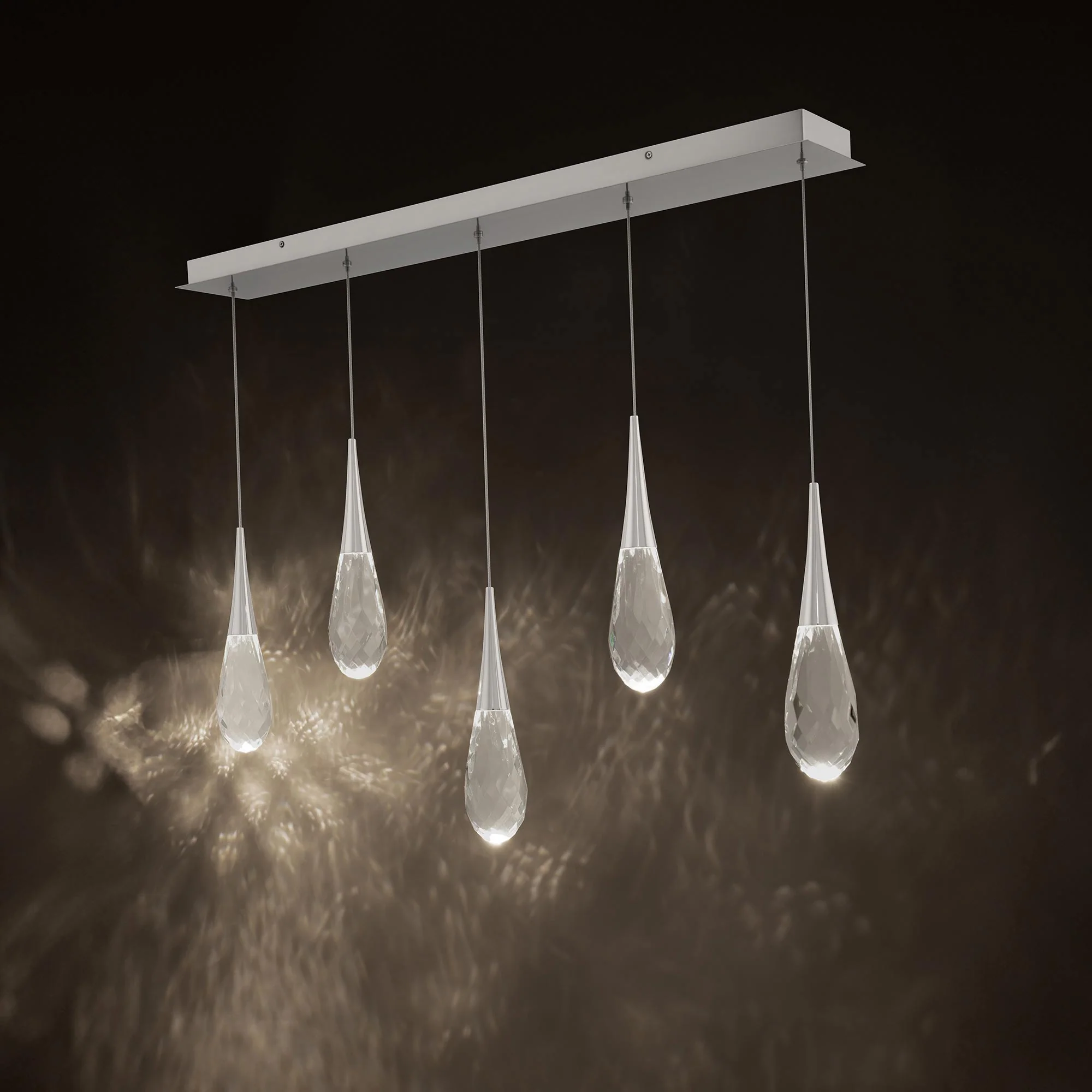 Hibiscus Linear LED Multi Pendant Light - Image 2